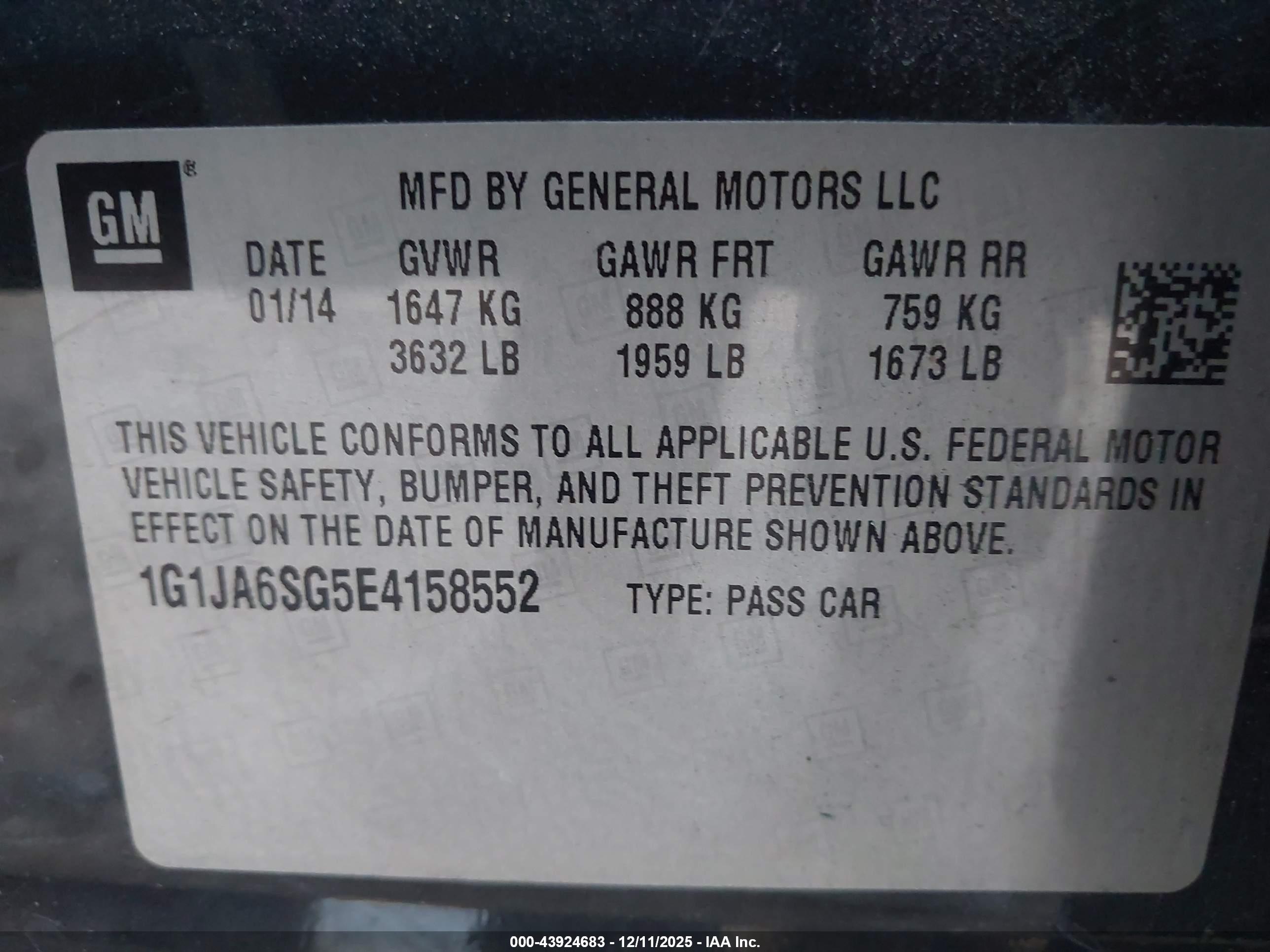 CHEVROLET SONIC image 9