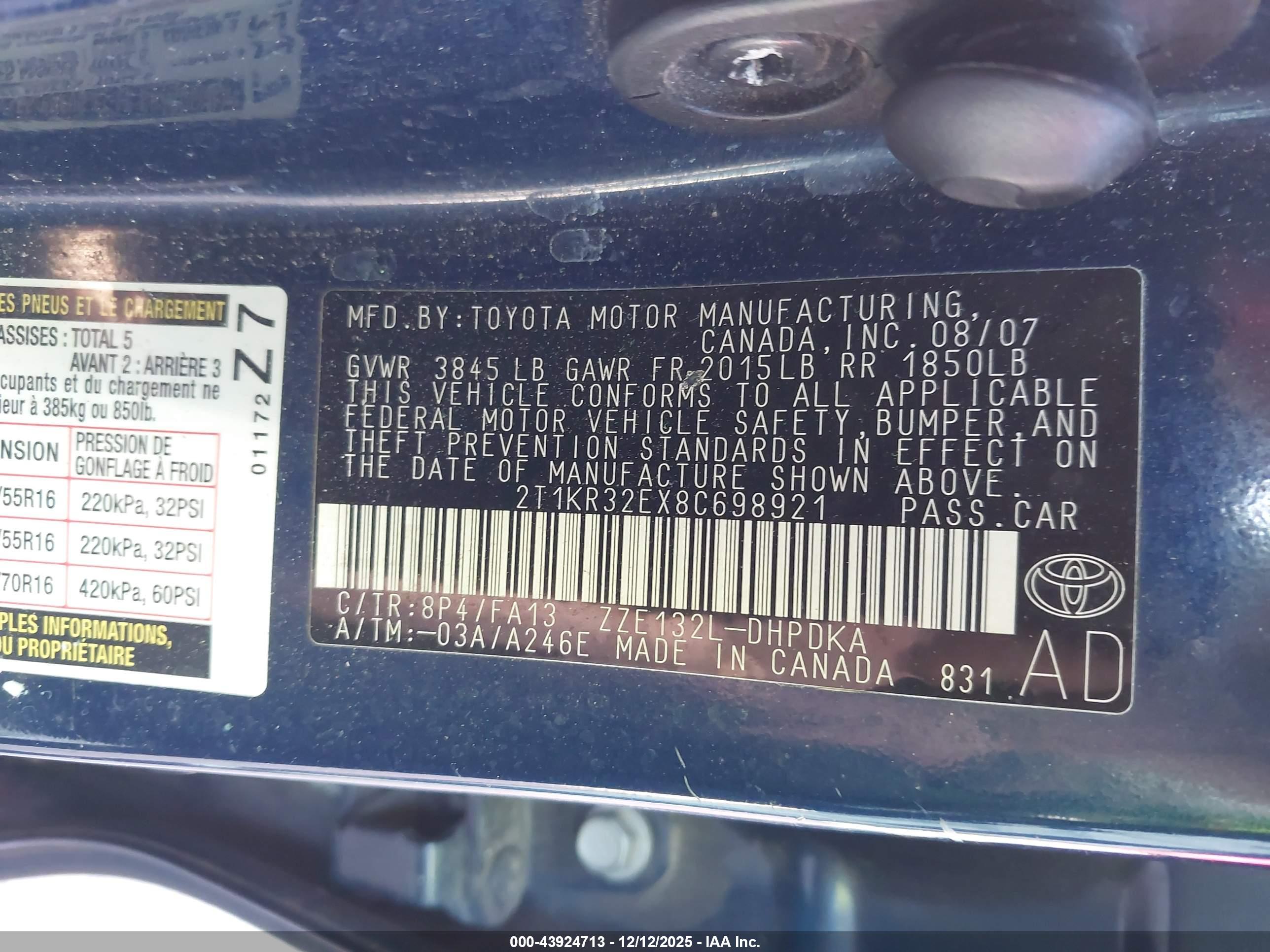 TOYOTA MATRIX image 9