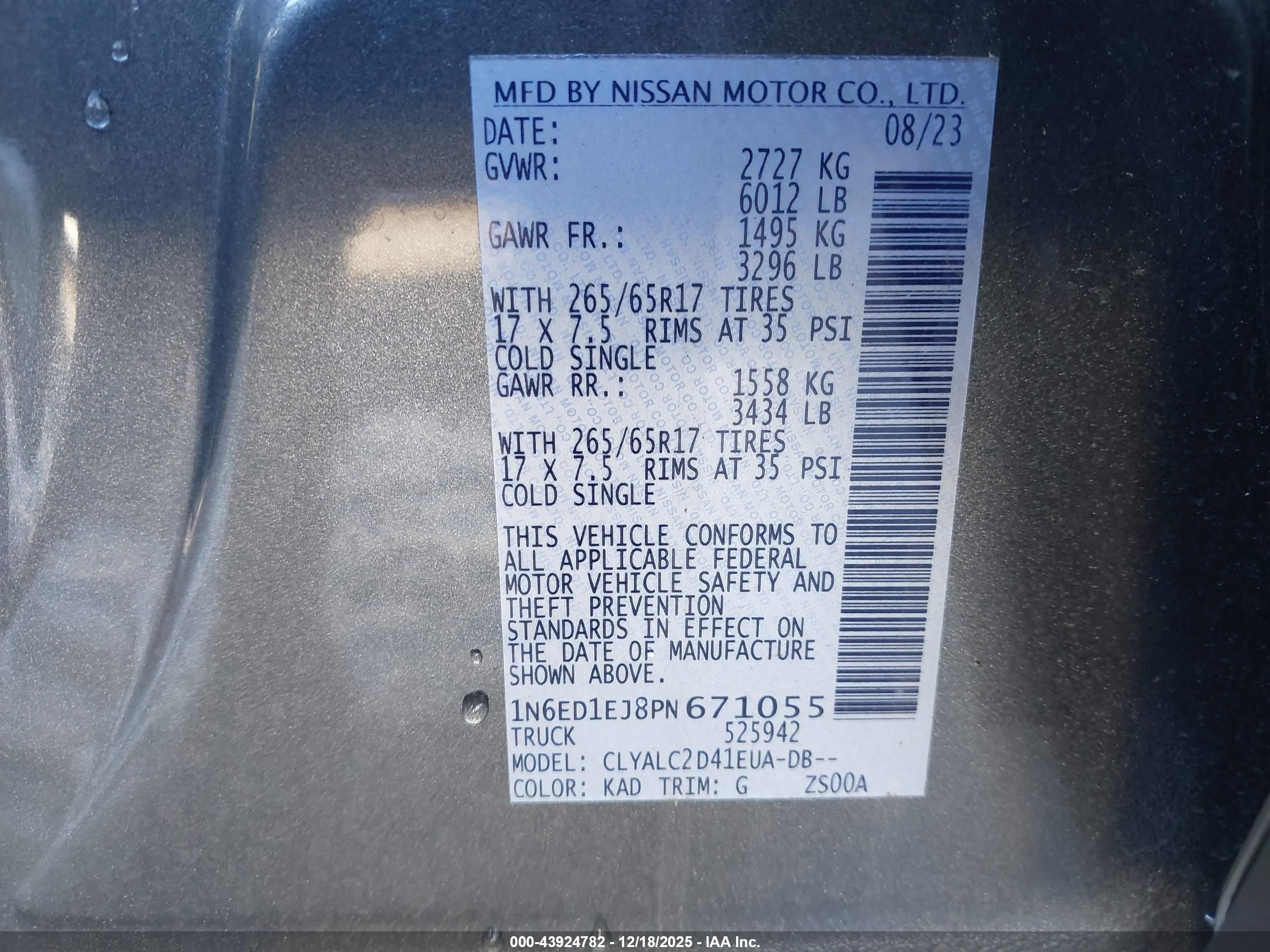 NISSAN FRONTIER image 9