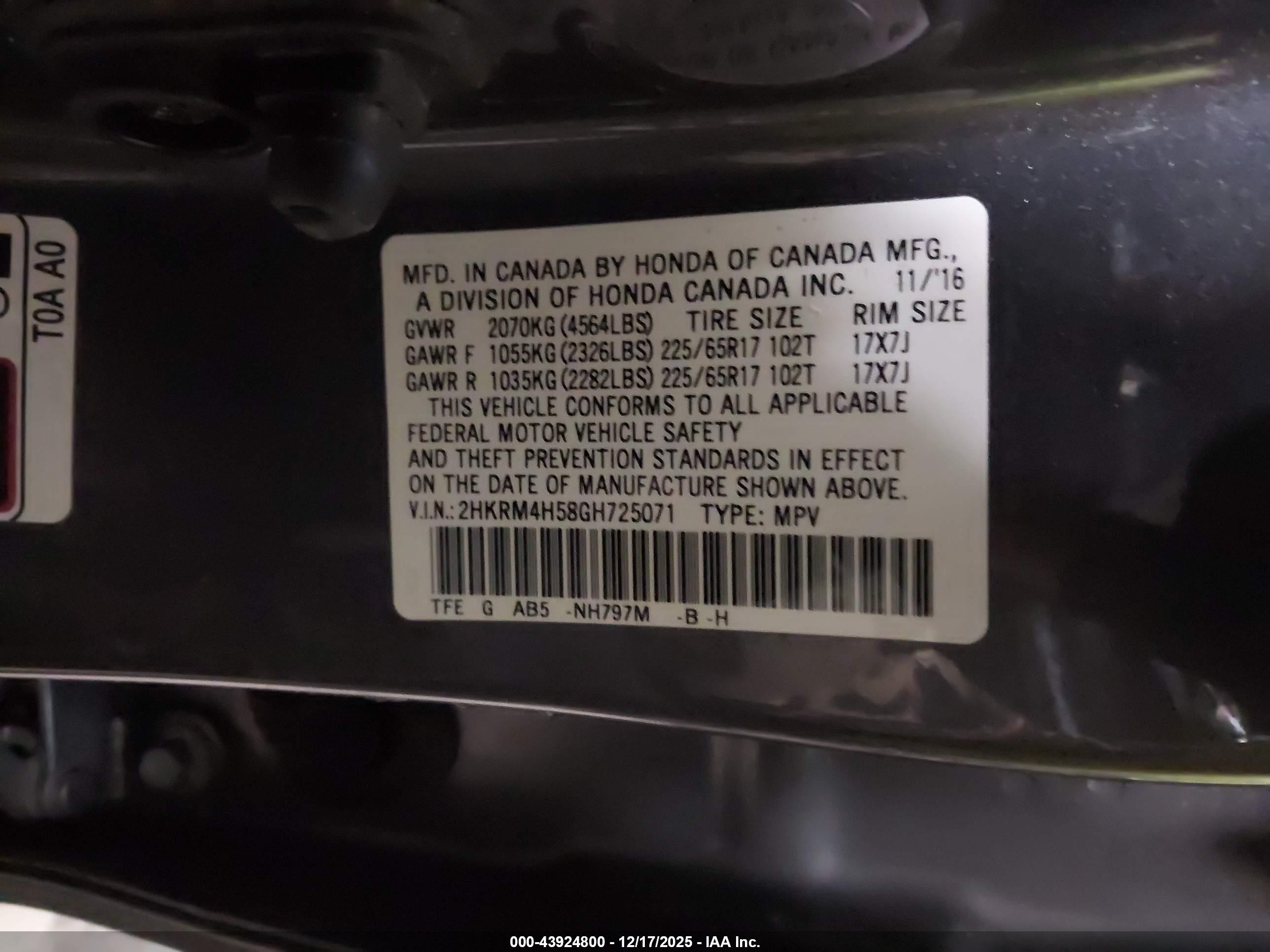 HONDA CR-V image 9
