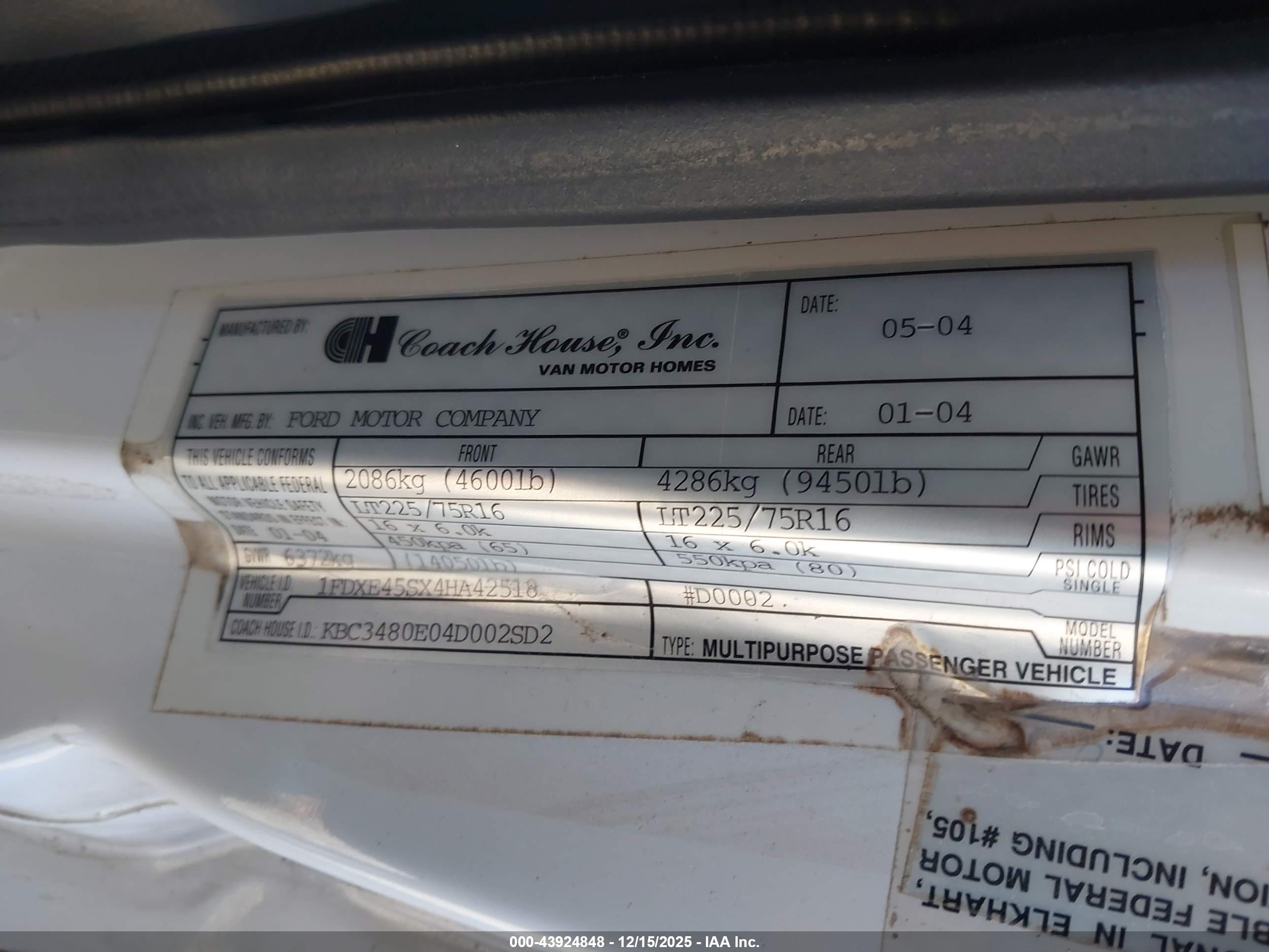FORD E-450 image 9