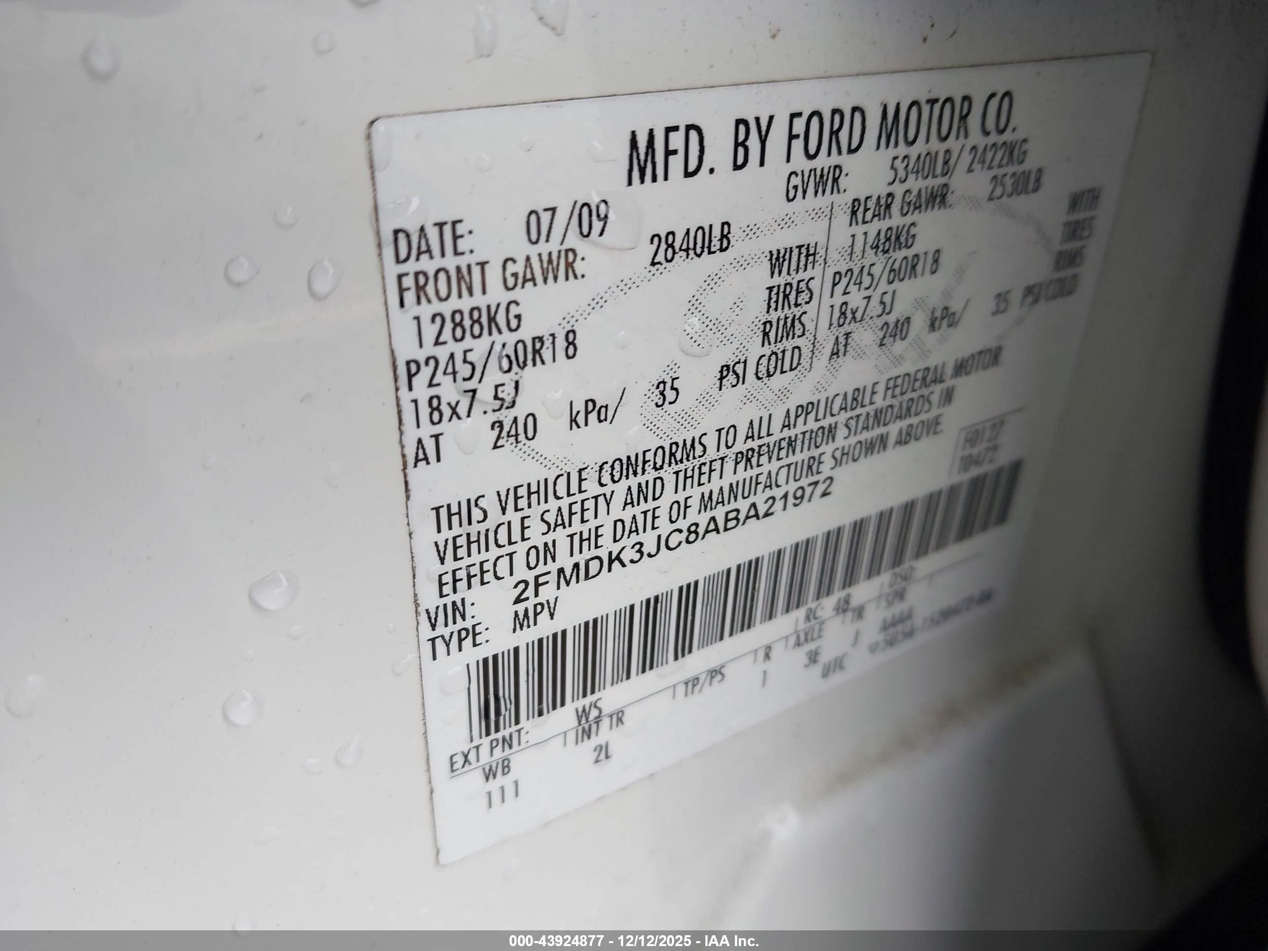 FORD EDGE image 9