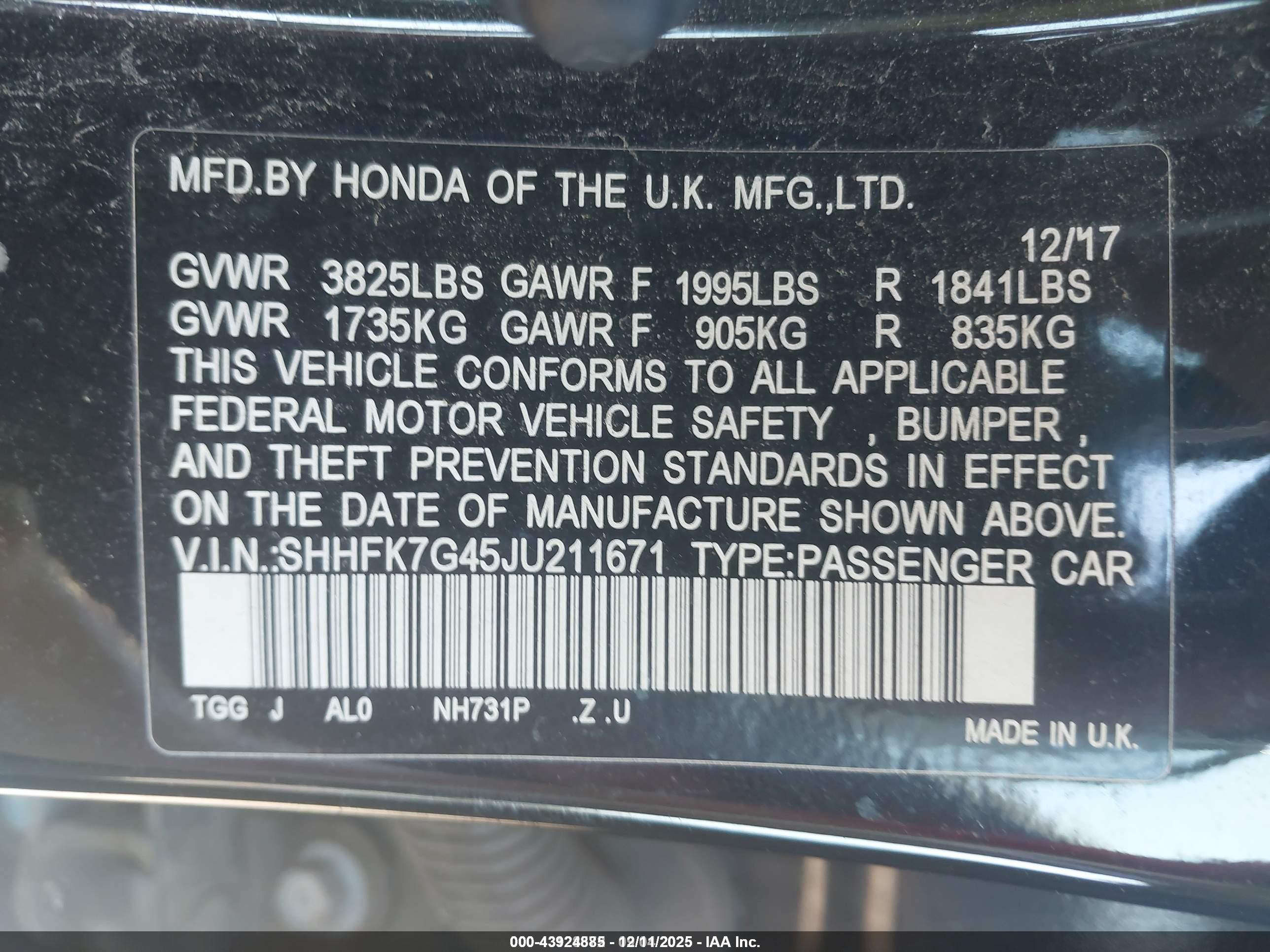 HONDA CIVIC image 9