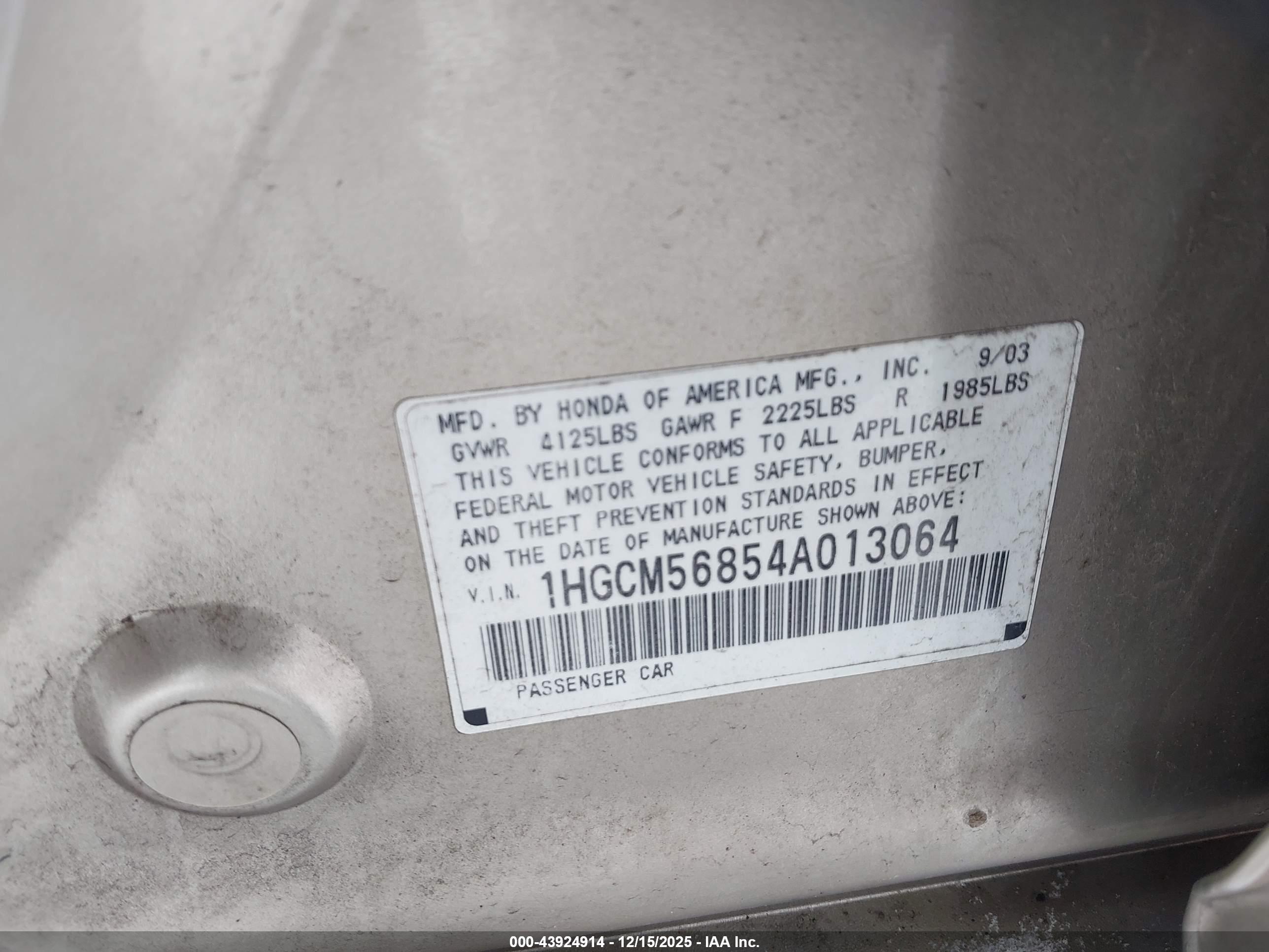 HONDA ACCORD image 9