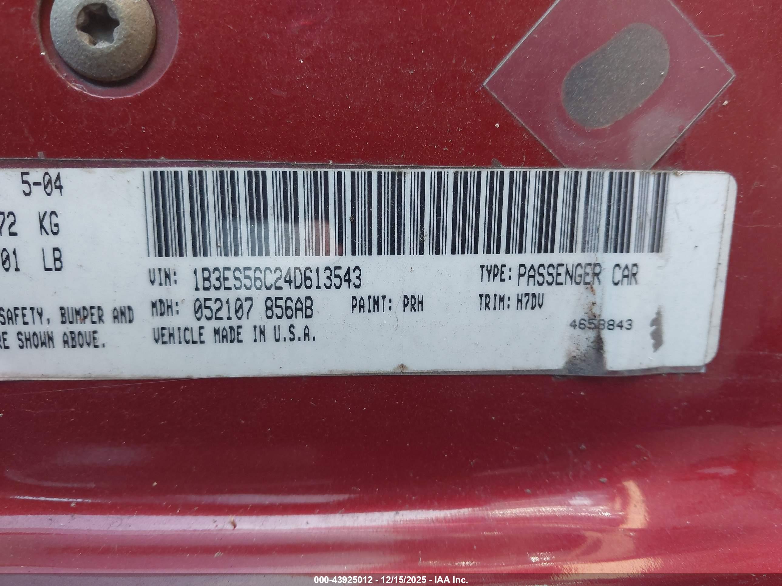 DODGE NEON image 9