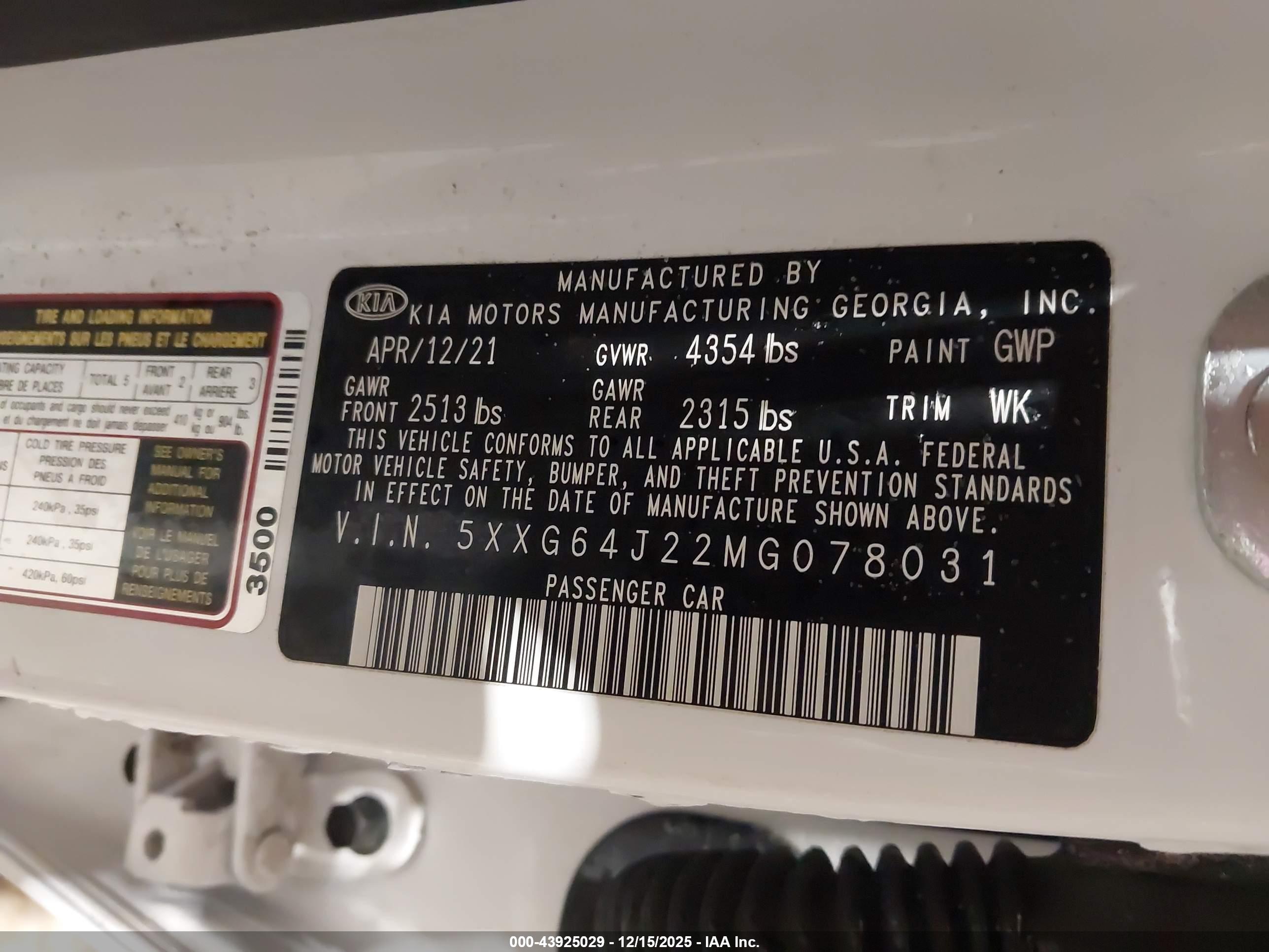 KIA K5 image 9