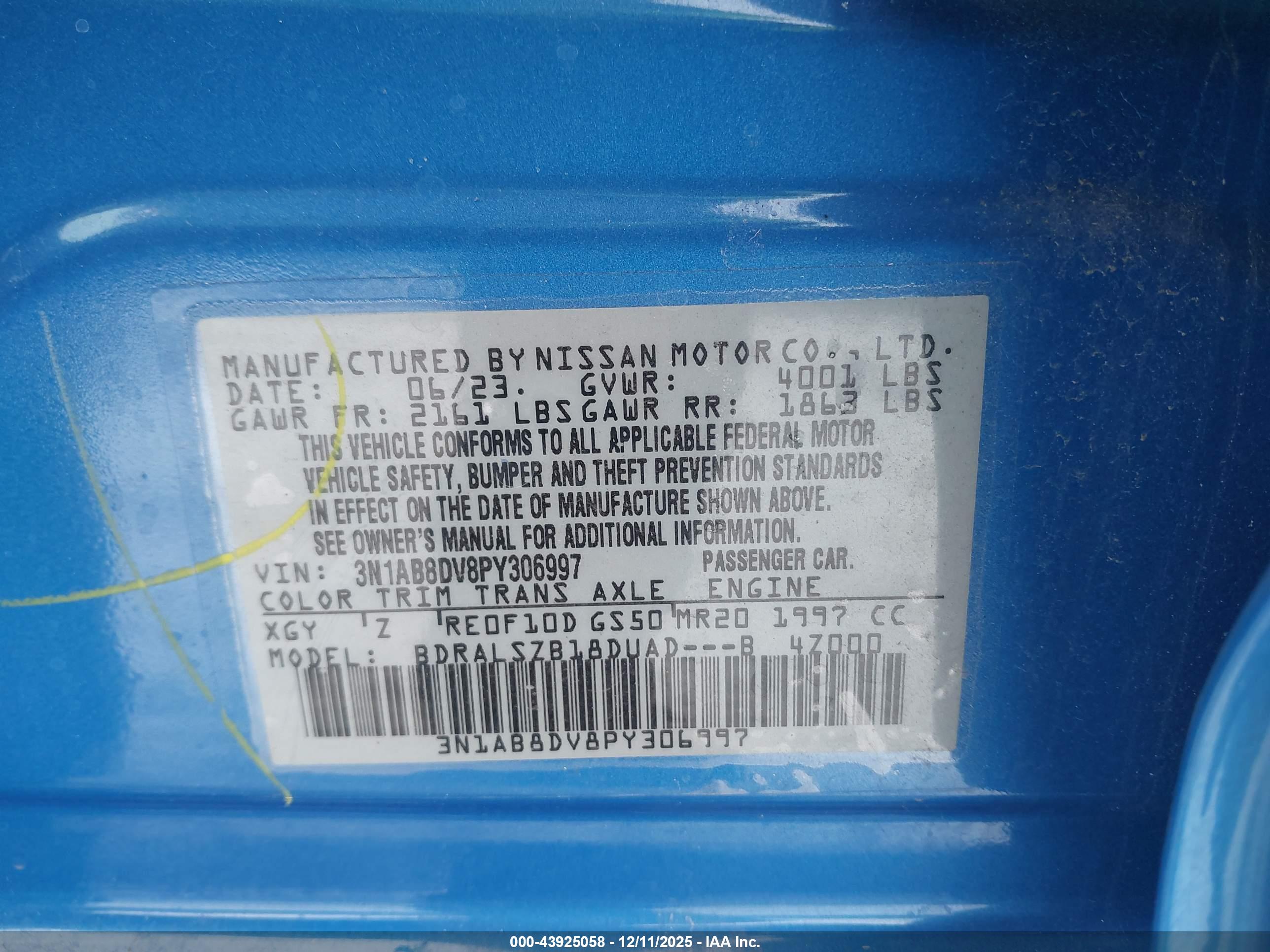 NISSAN SENTRA image 9