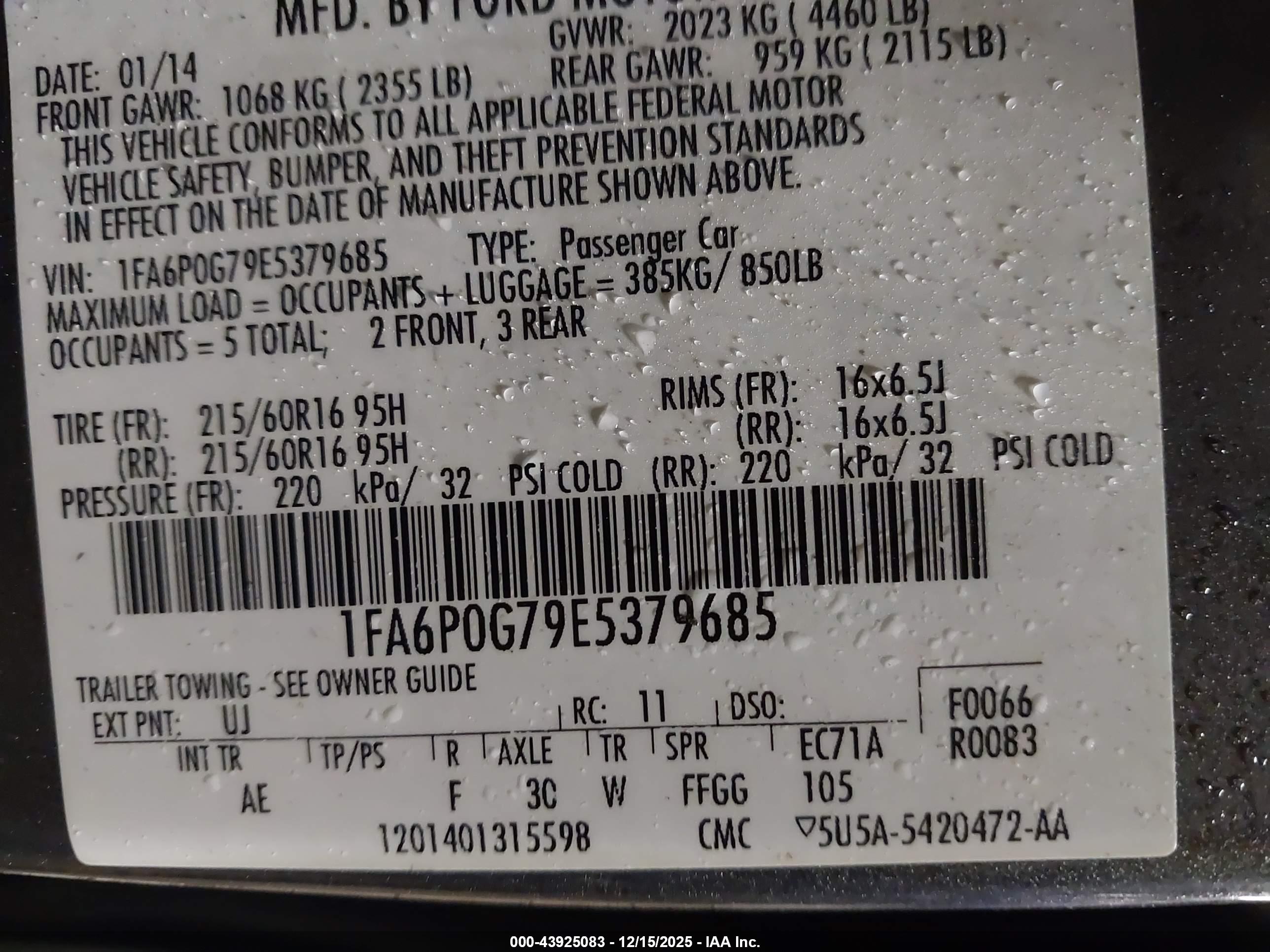 FORD FUSION image 9