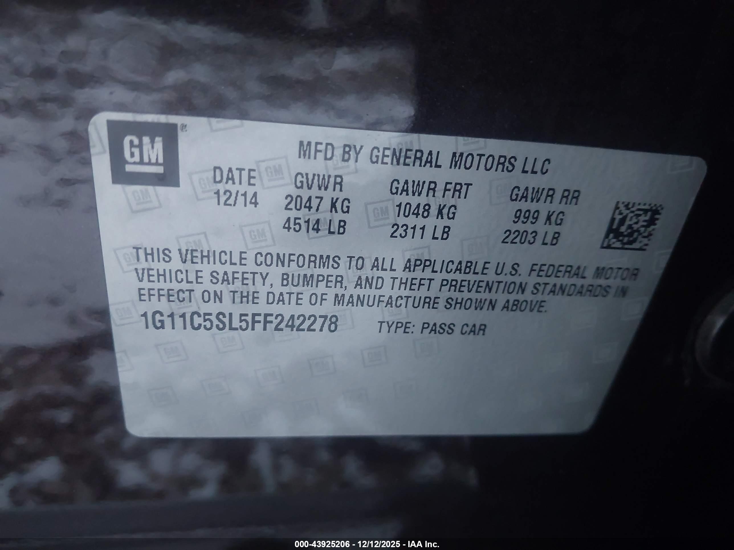 CHEVROLET MALIBU image 9