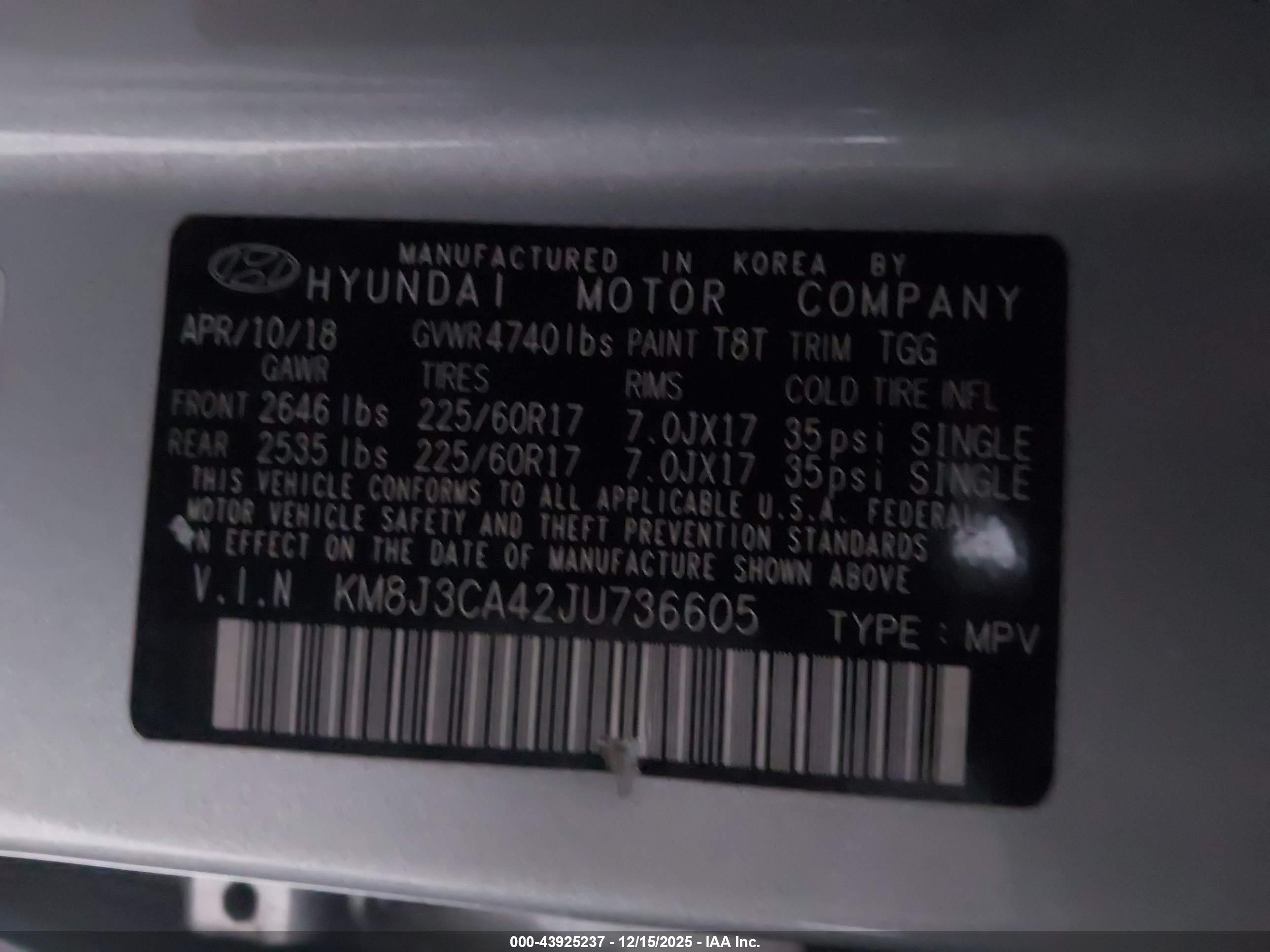 HYUNDAI TUCSON image 9
