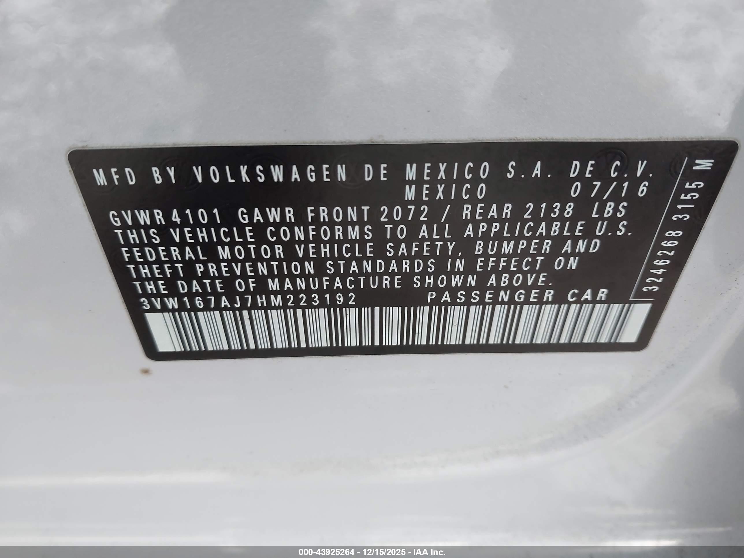 VOLKSWAGEN JETTA image 9