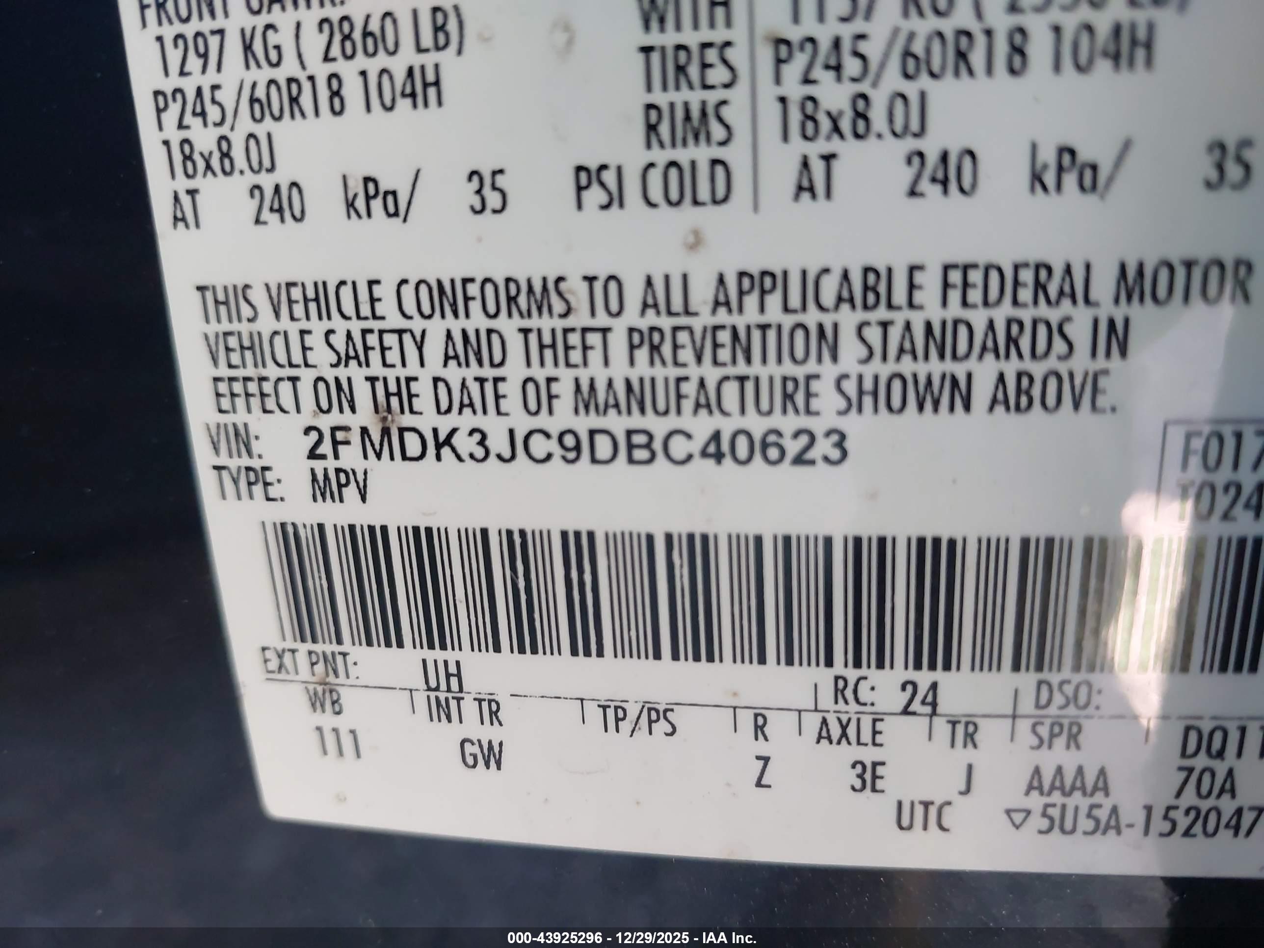 FORD EDGE image 9