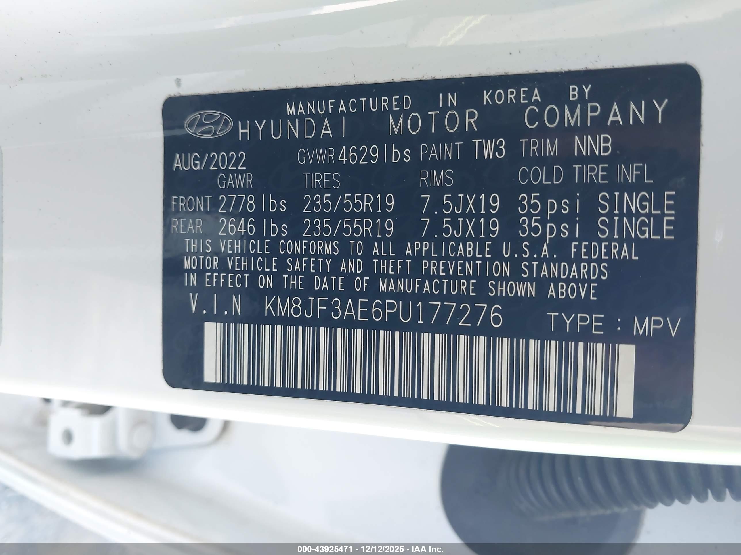 HYUNDAI TUCSON image 9