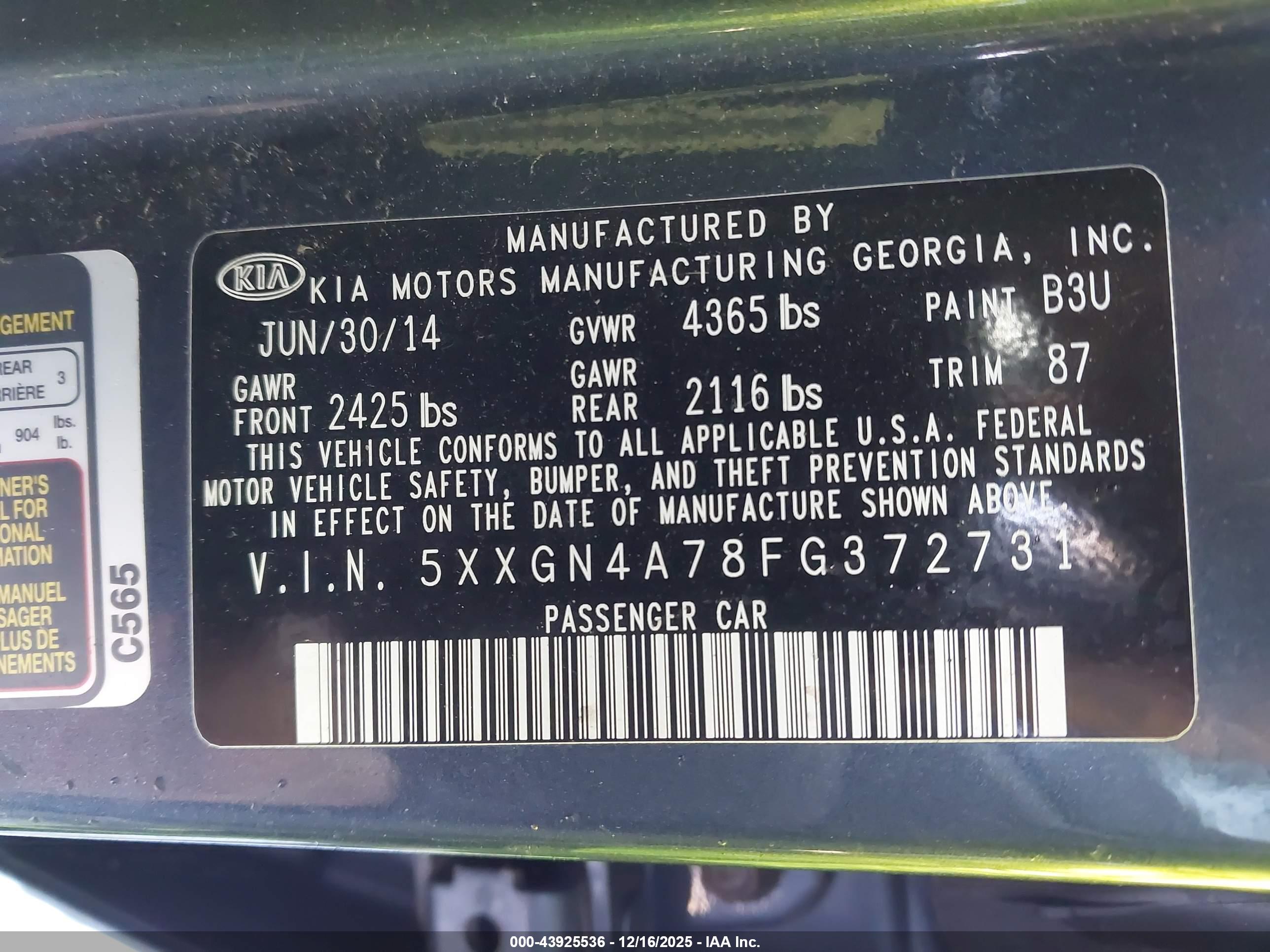KIA OPTIMA image 9