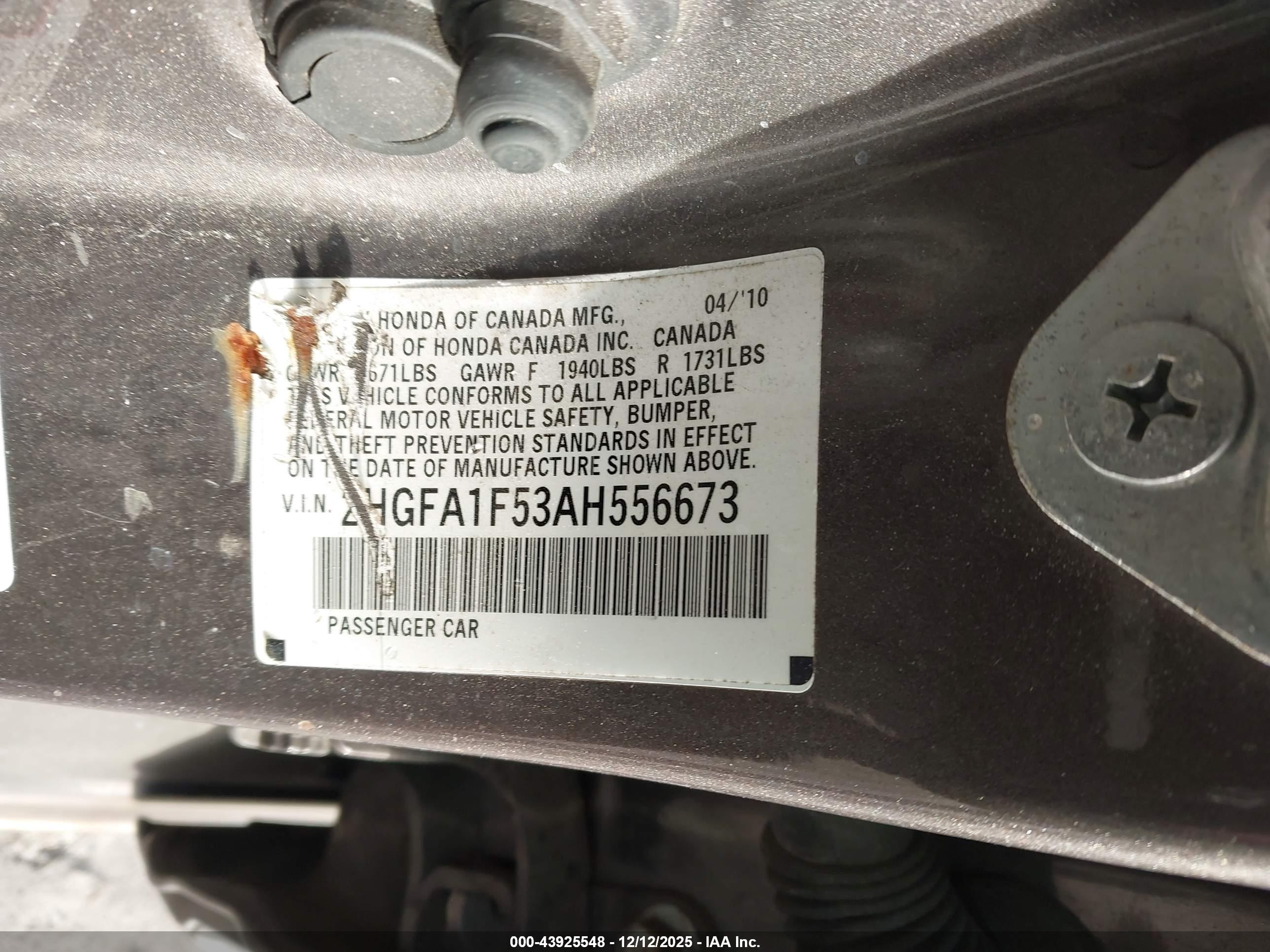 HONDA CIVIC image 9