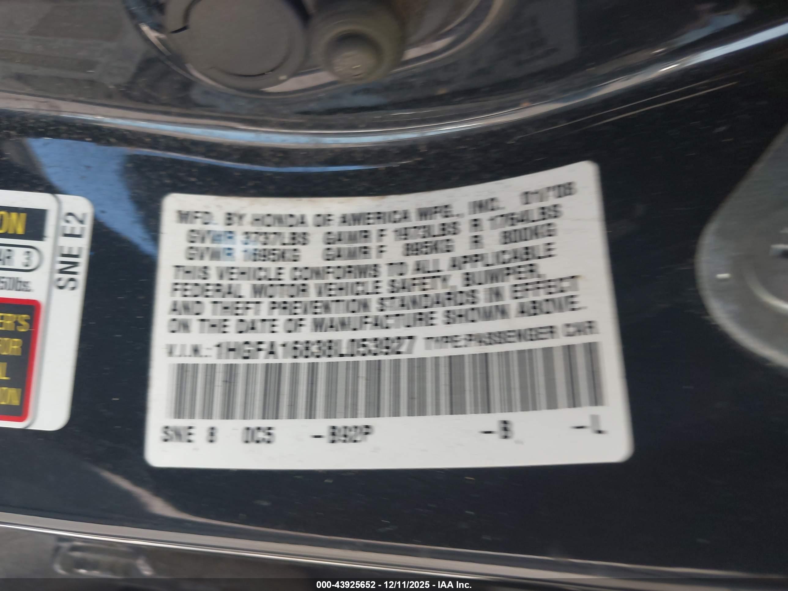 HONDA CIVIC image 9
