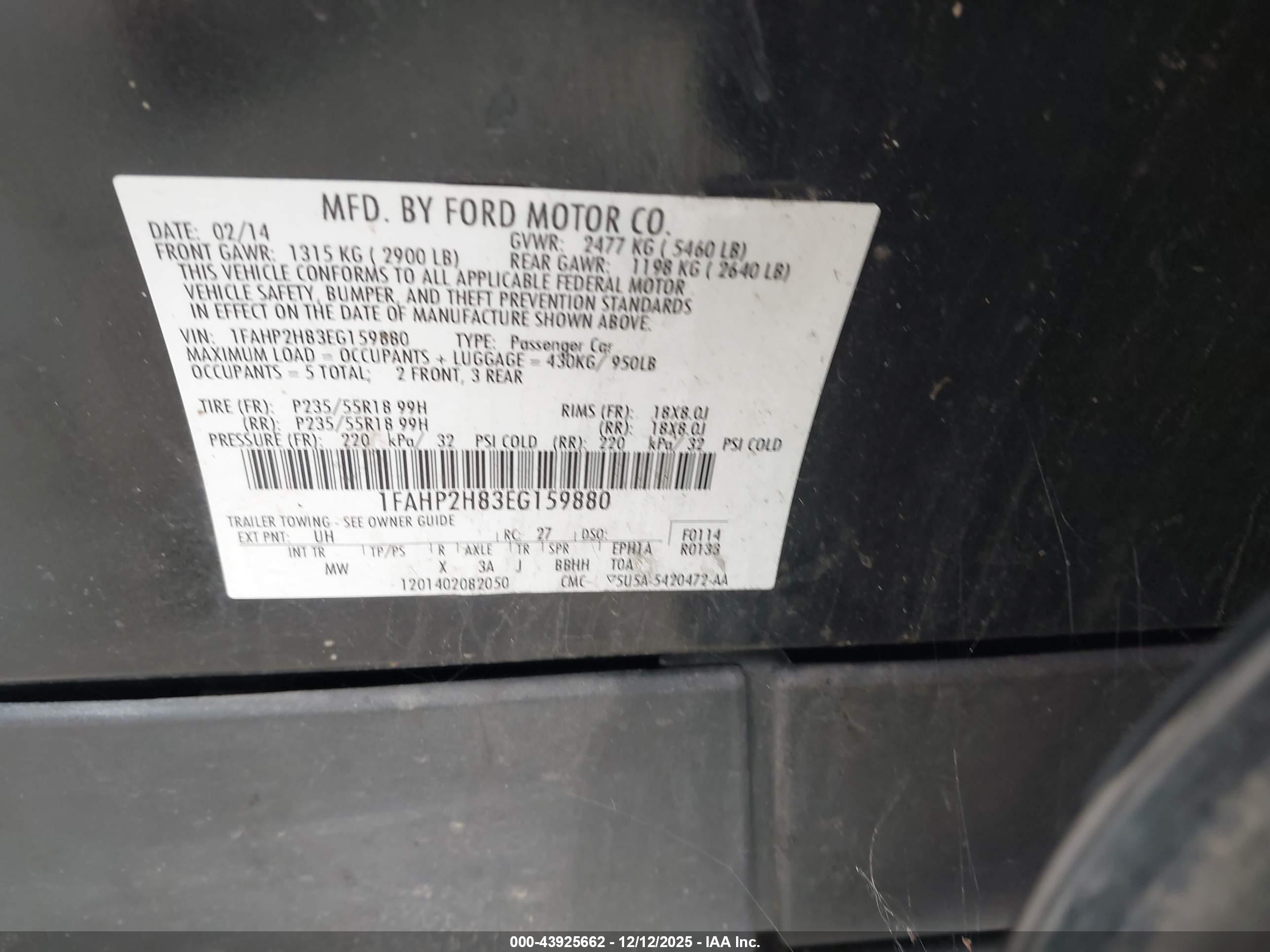 FORD TAURUS image 9