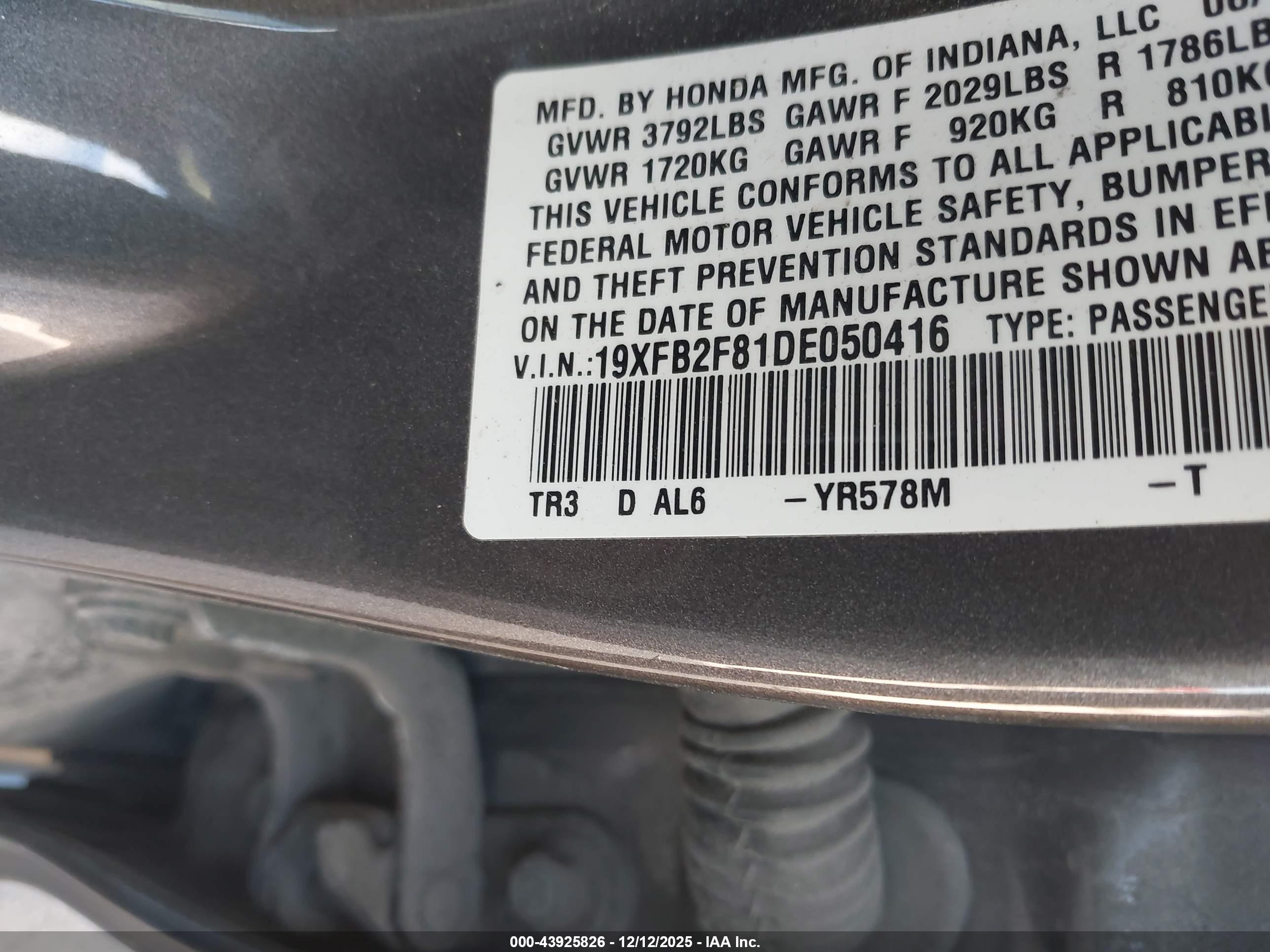 HONDA CIVIC image 9