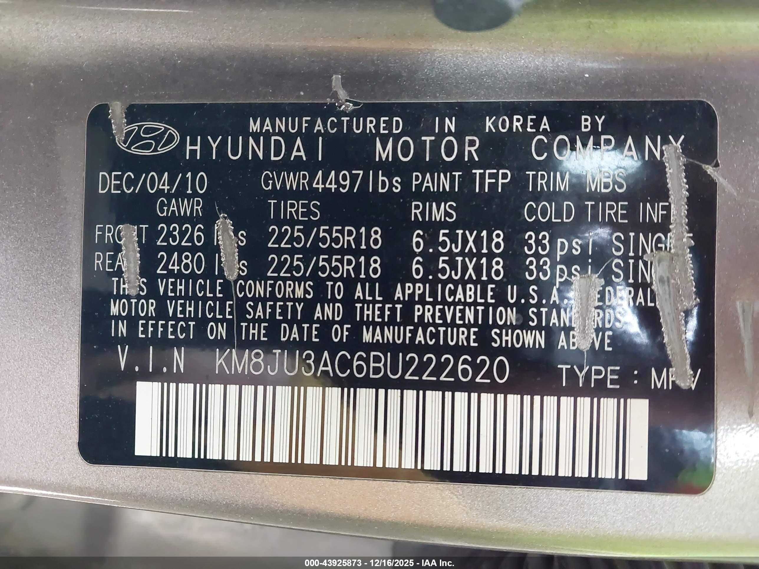 HYUNDAI TUCSON image 9