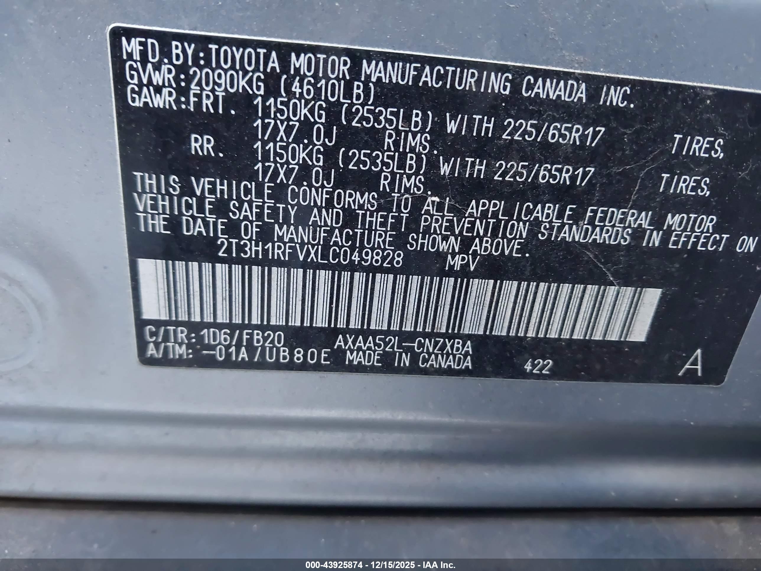 TOYOTA RAV4 image 9