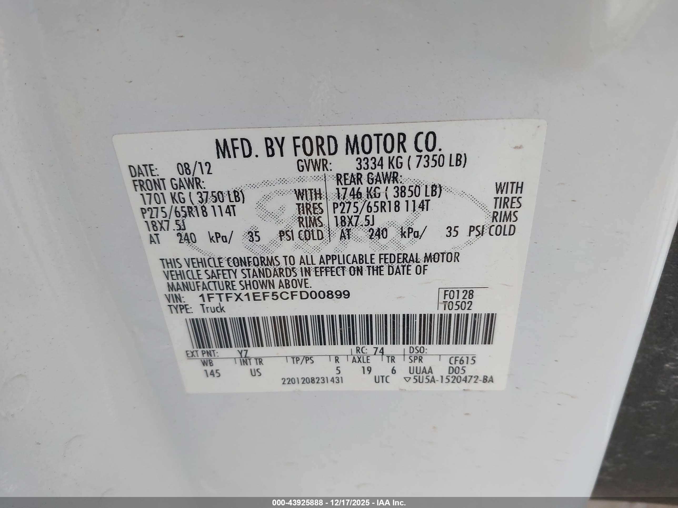 FORD F-150 image 9