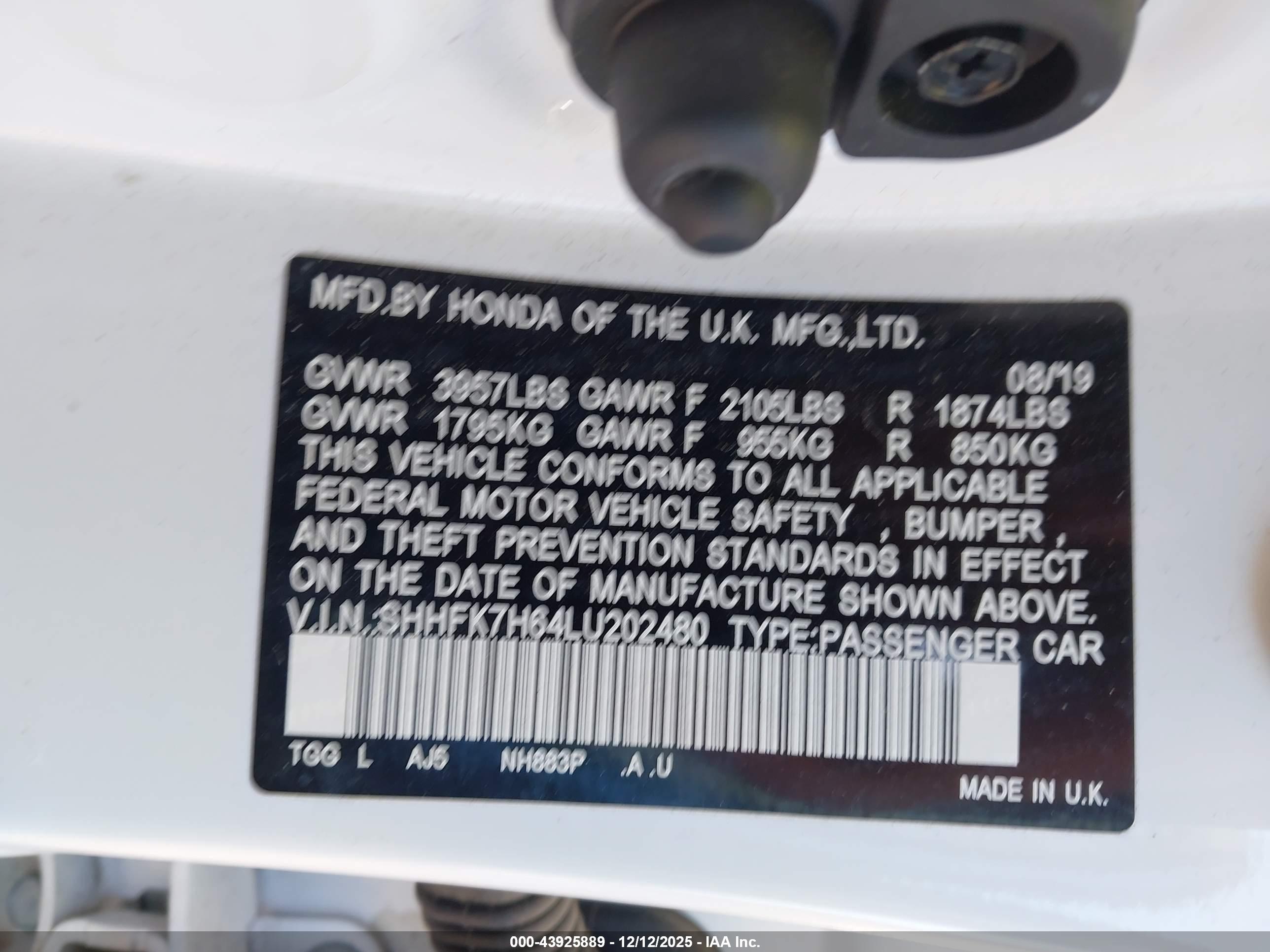 HONDA CIVIC image 9