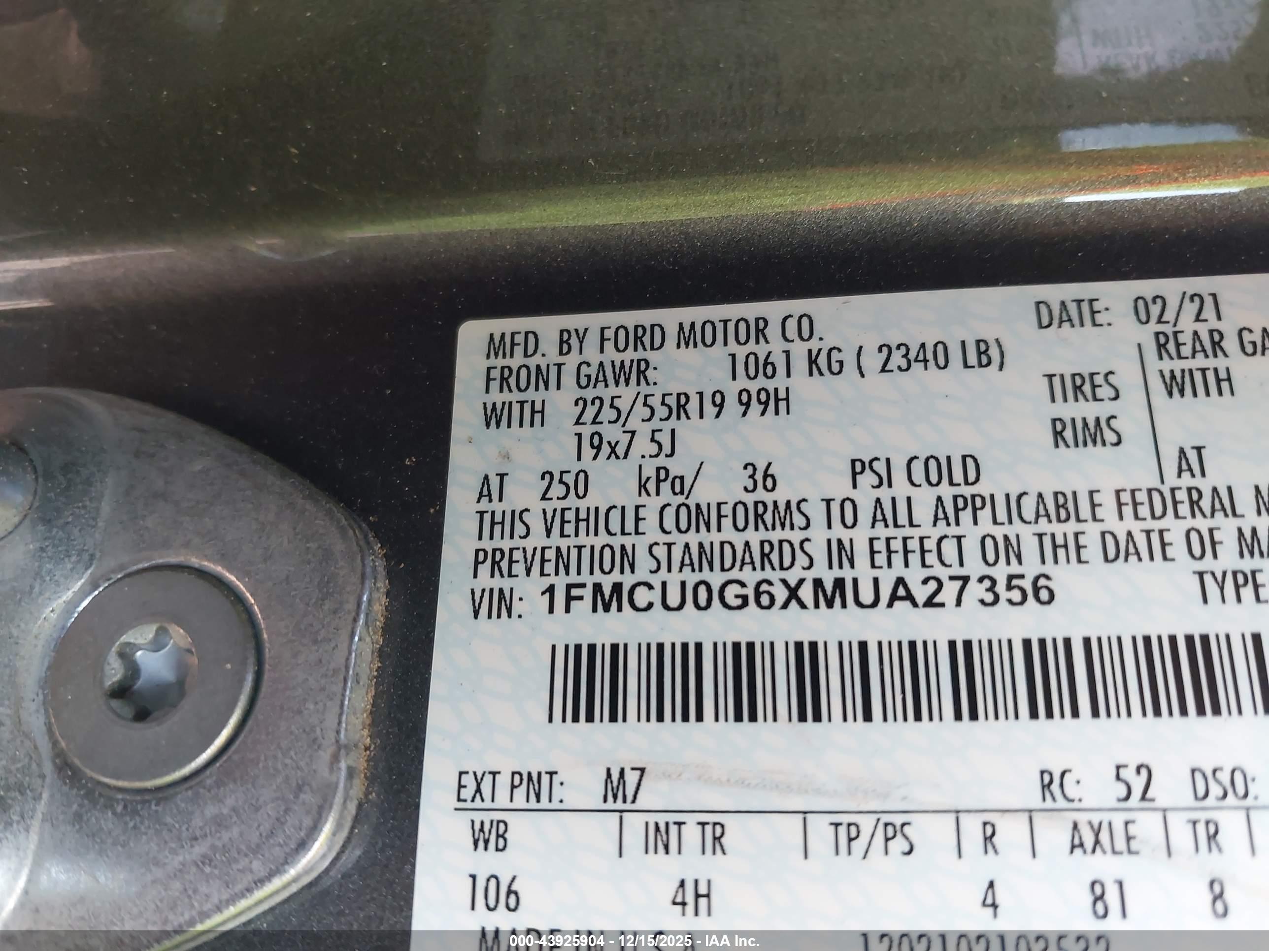 FORD ESCAPE image 9