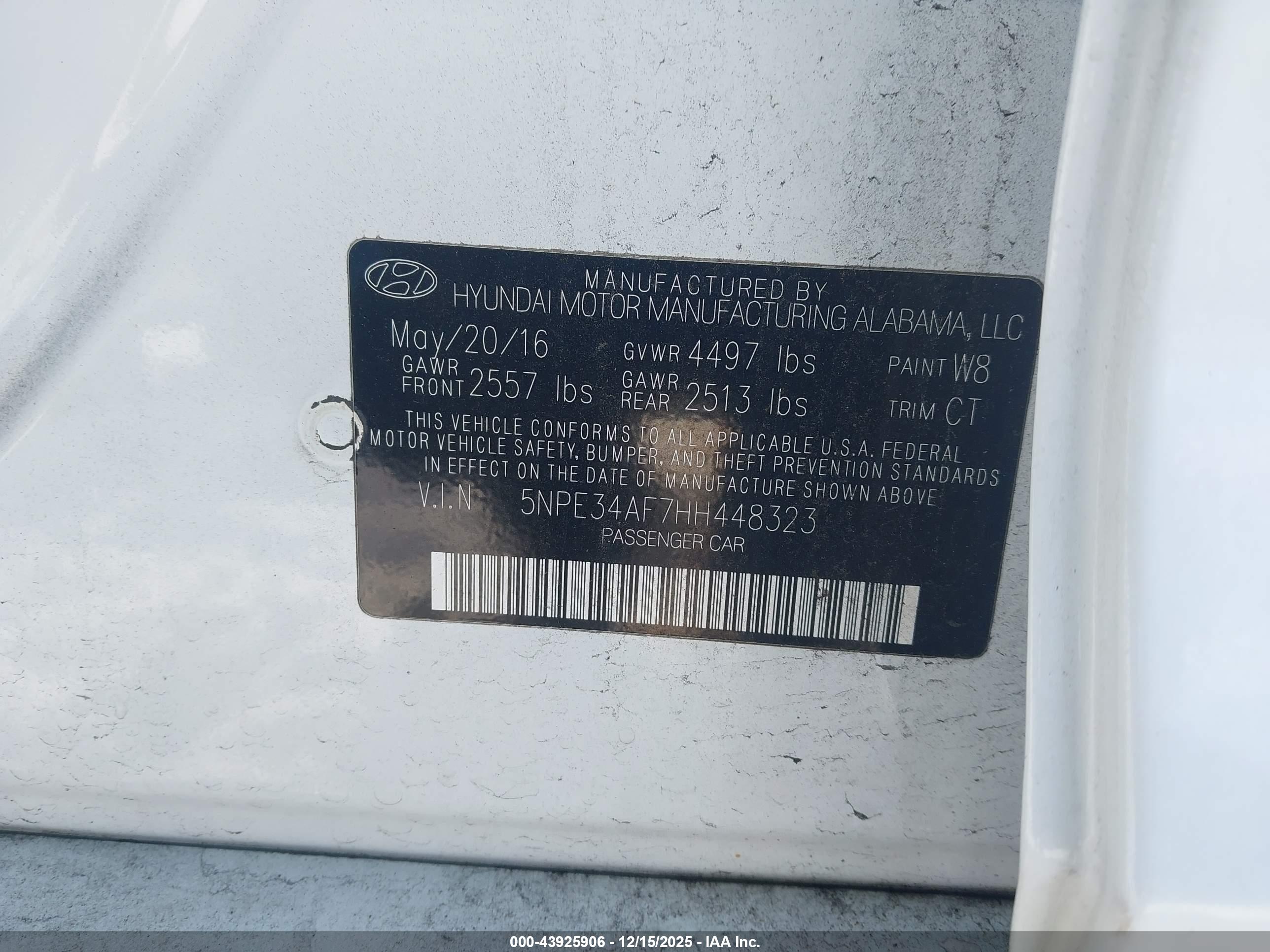 HYUNDAI SONATA image 9