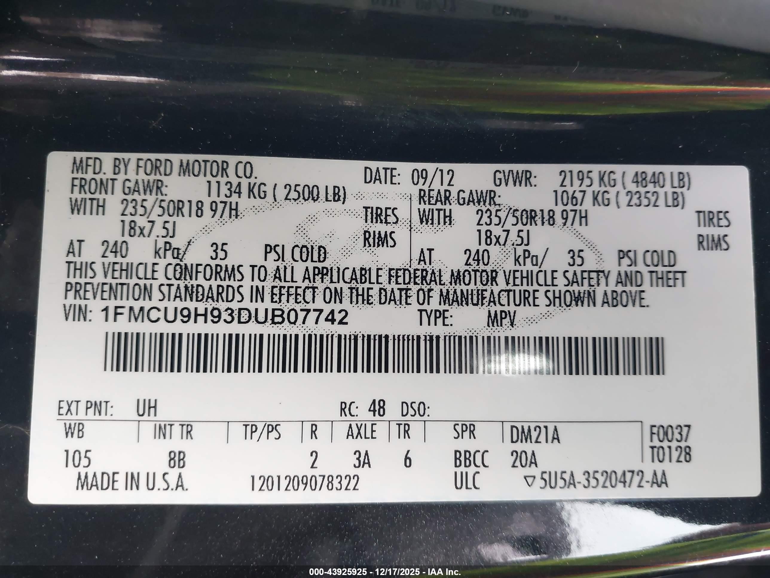 FORD ESCAPE image 9