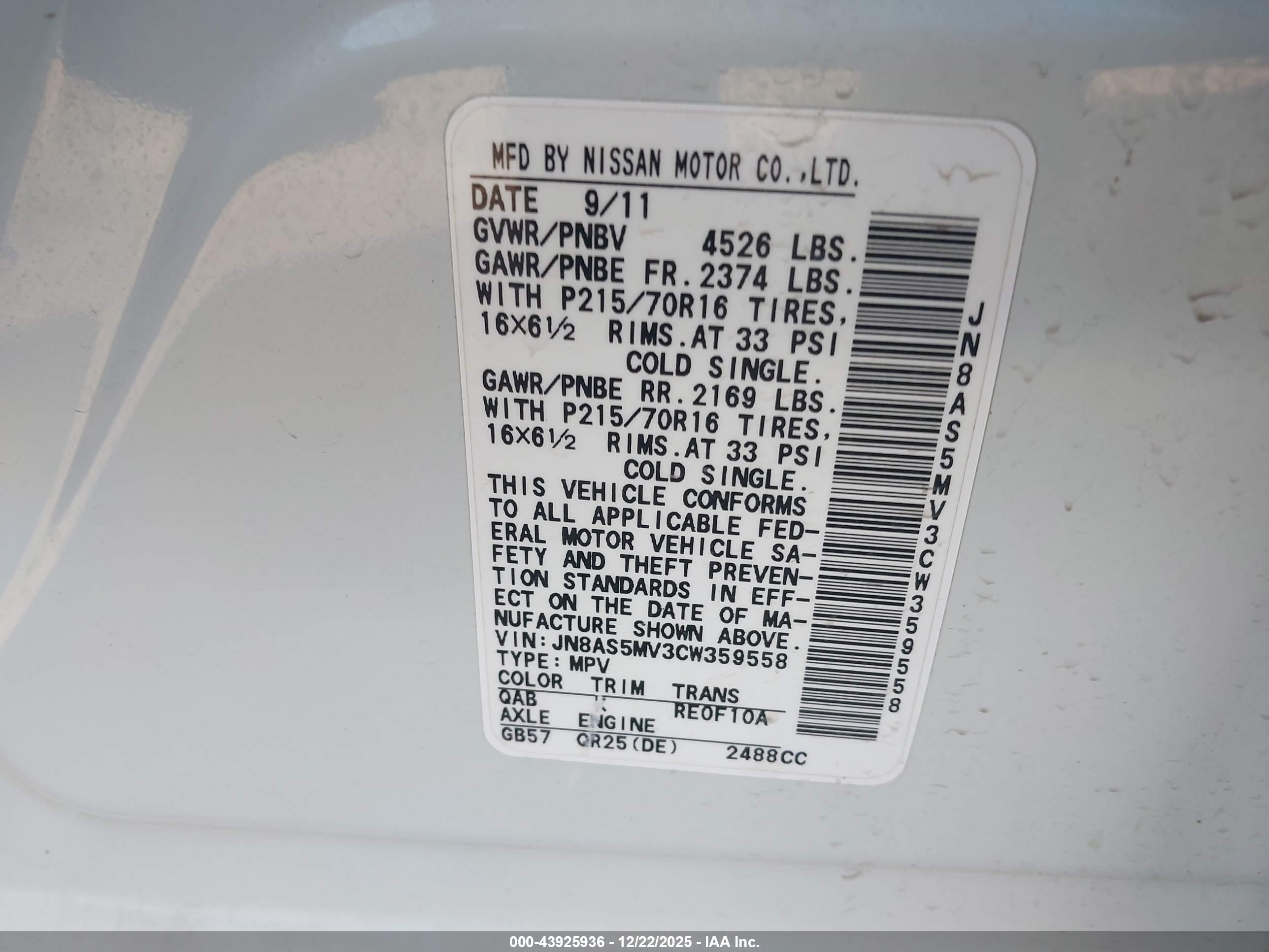 NISSAN ROGUE image 9