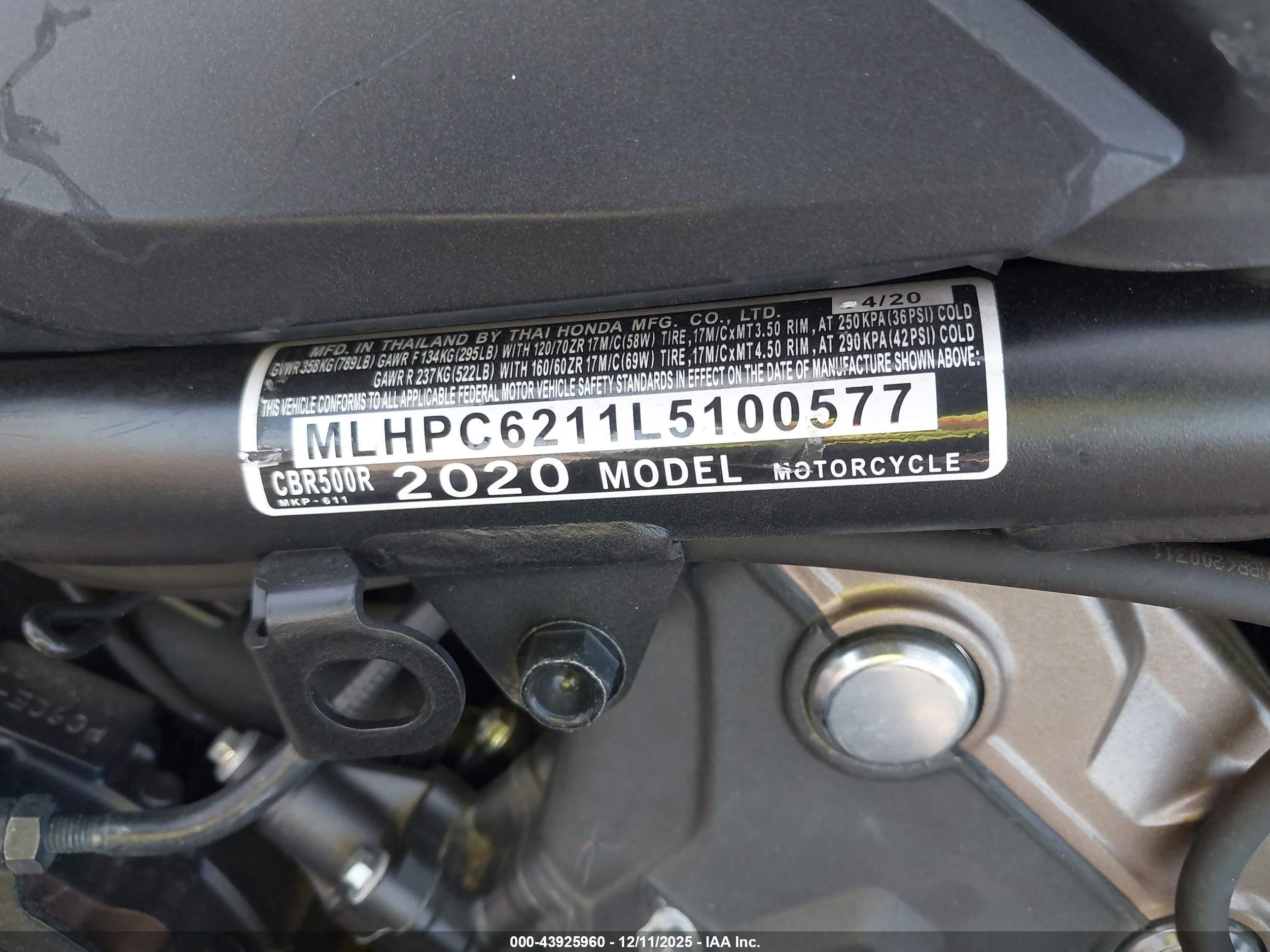 HONDA CBR500 image 10