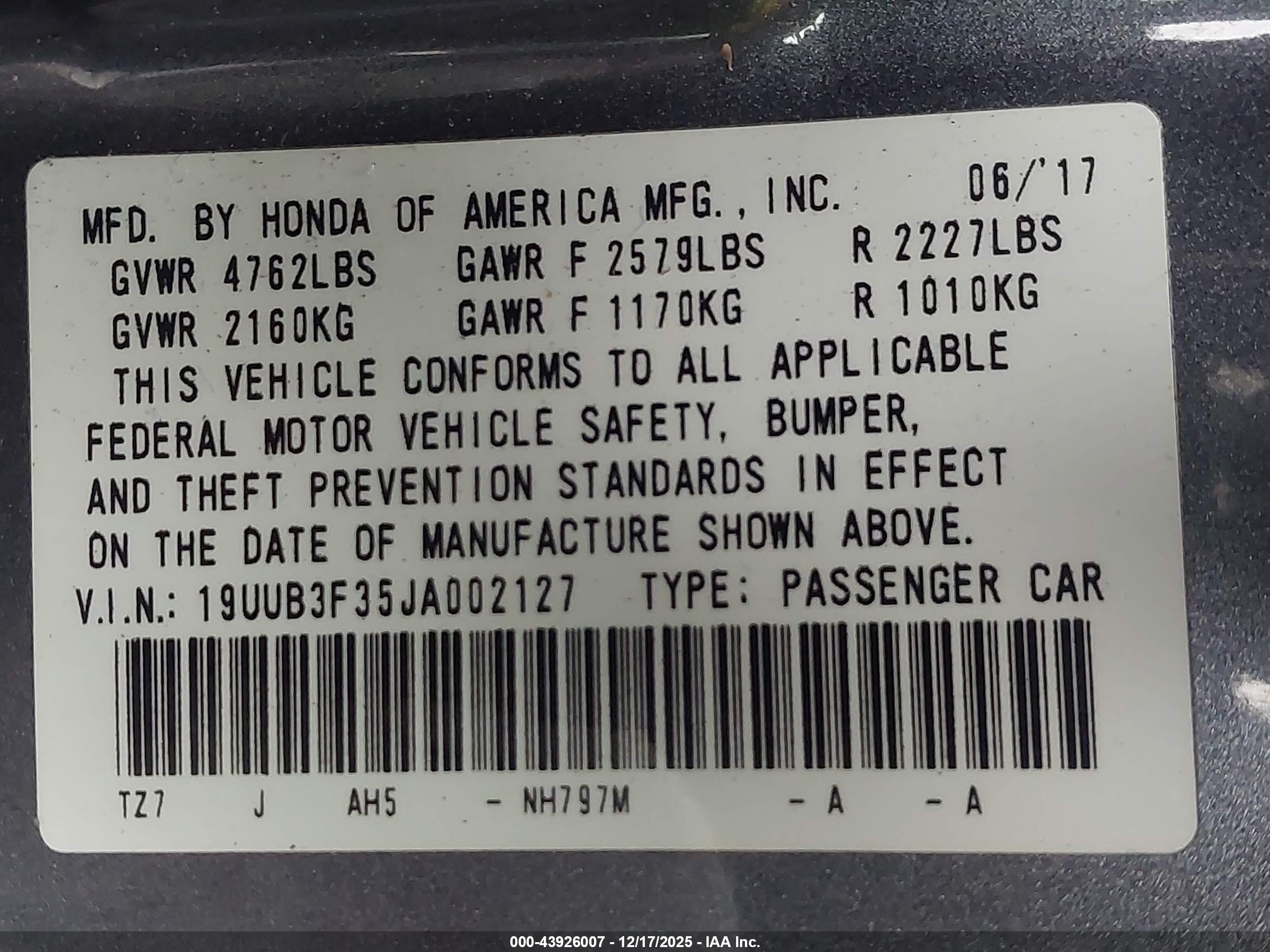 ACURA TLX image 9