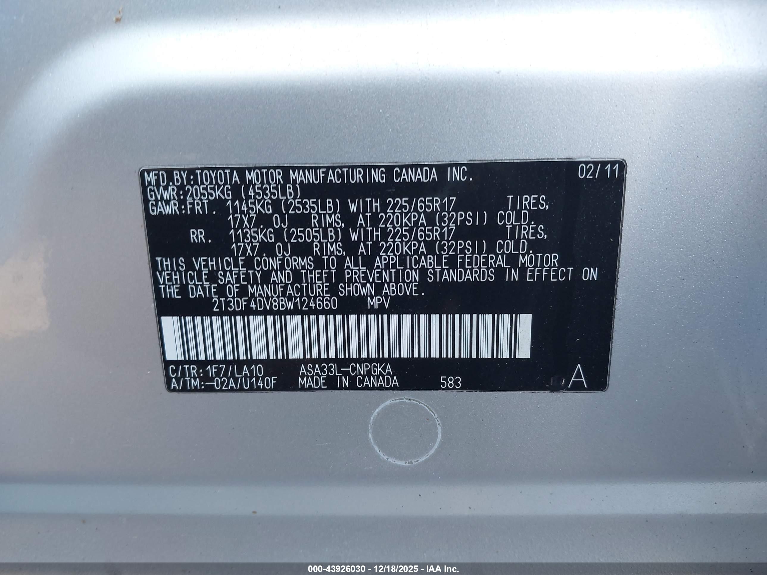 TOYOTA RAV4 image 9