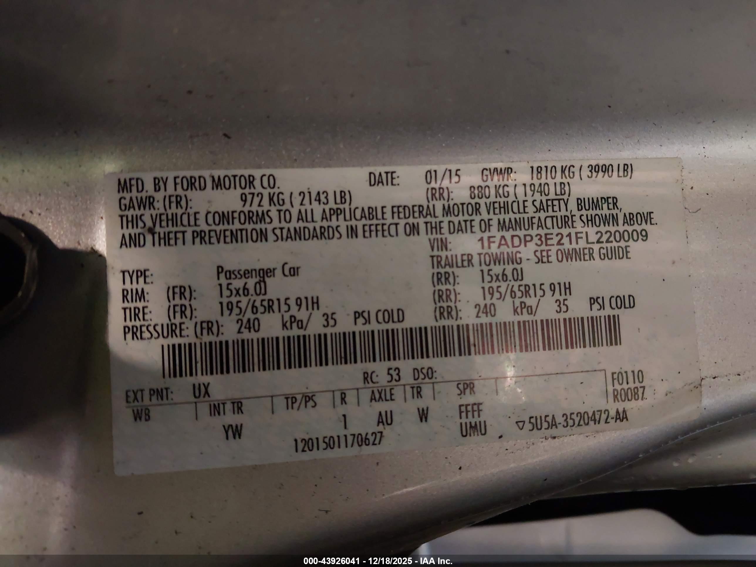 FORD FOCUS image 9