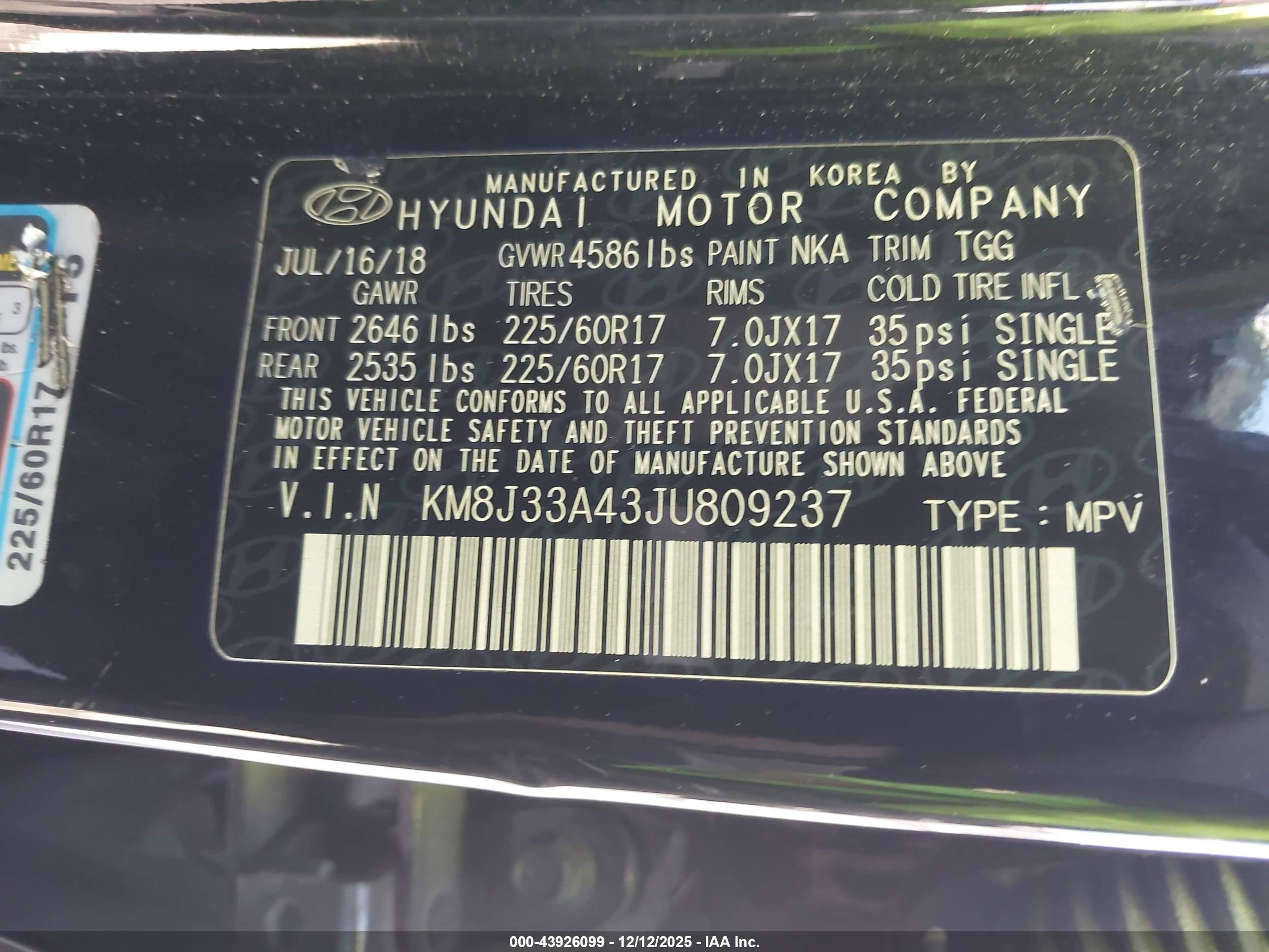 HYUNDAI TUCSON image 9