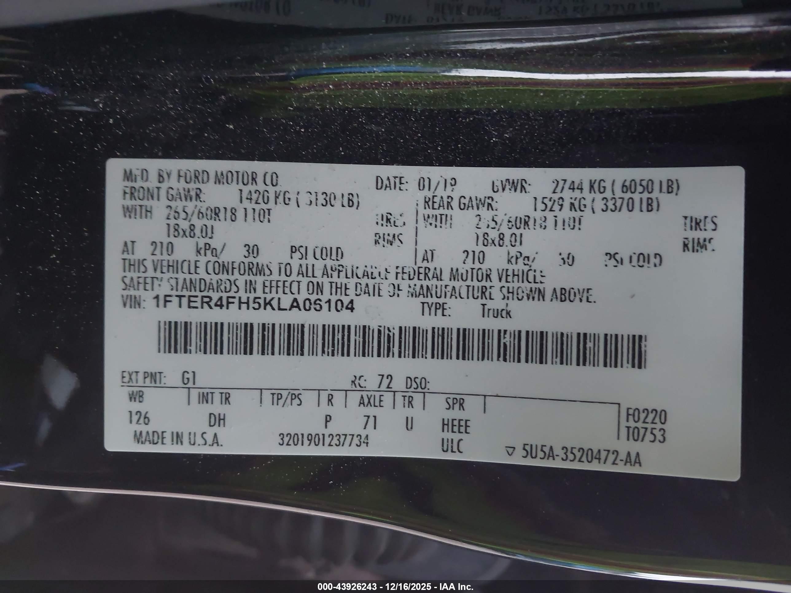 FORD RANGER image 9