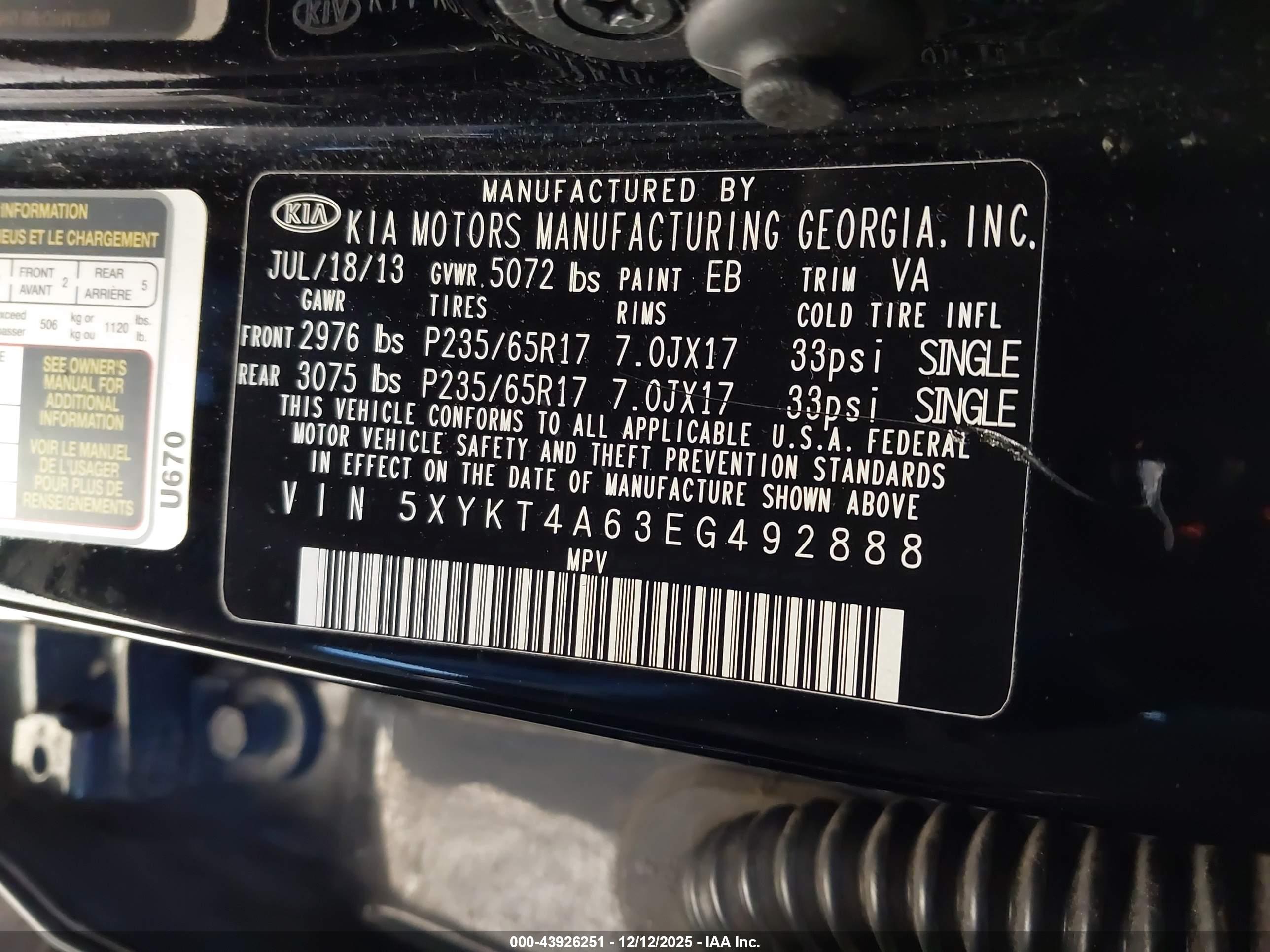 KIA SORENTO image 9