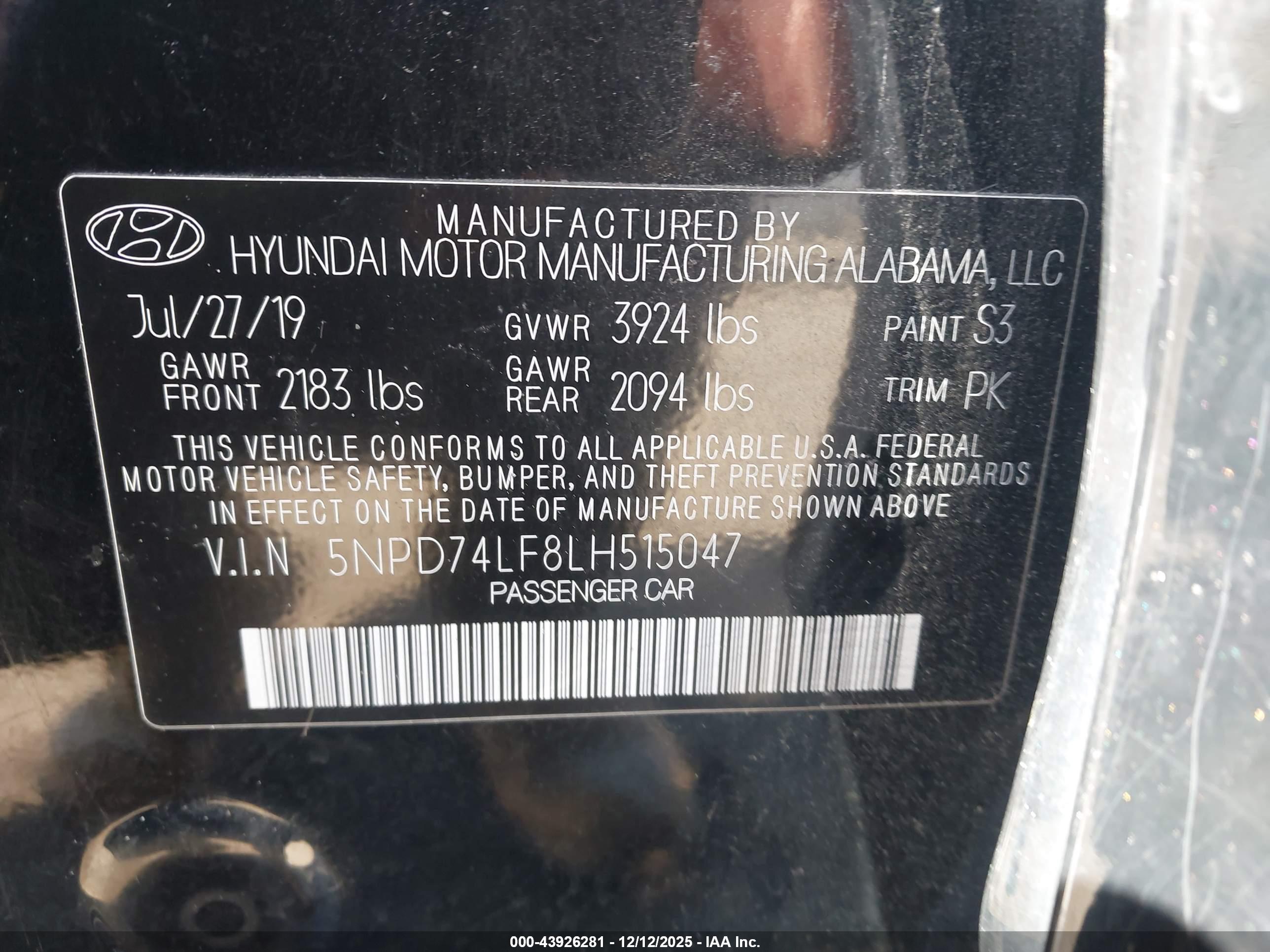 HYUNDAI ELANTRA image 9