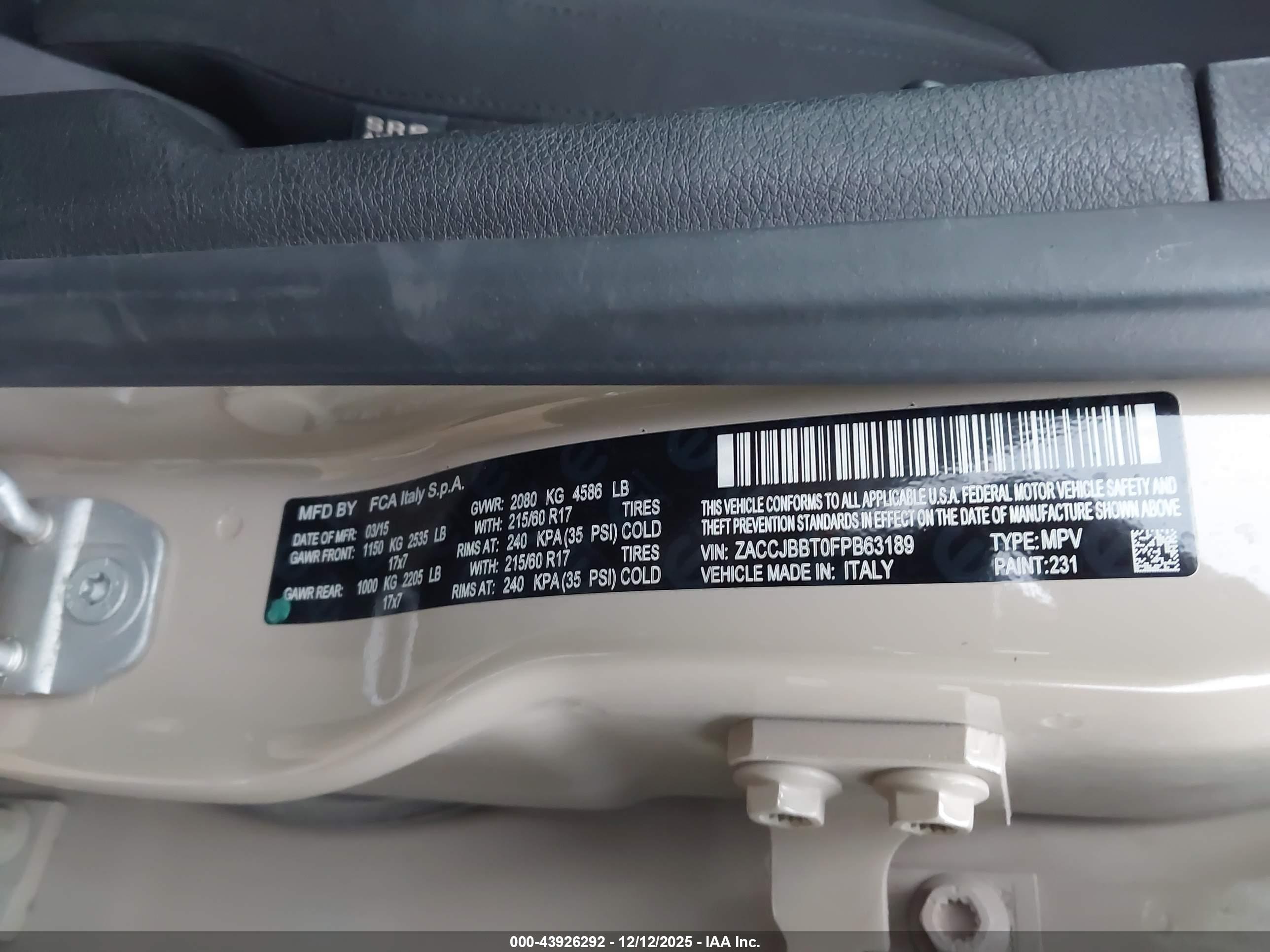 JEEP RENEGADE image 9