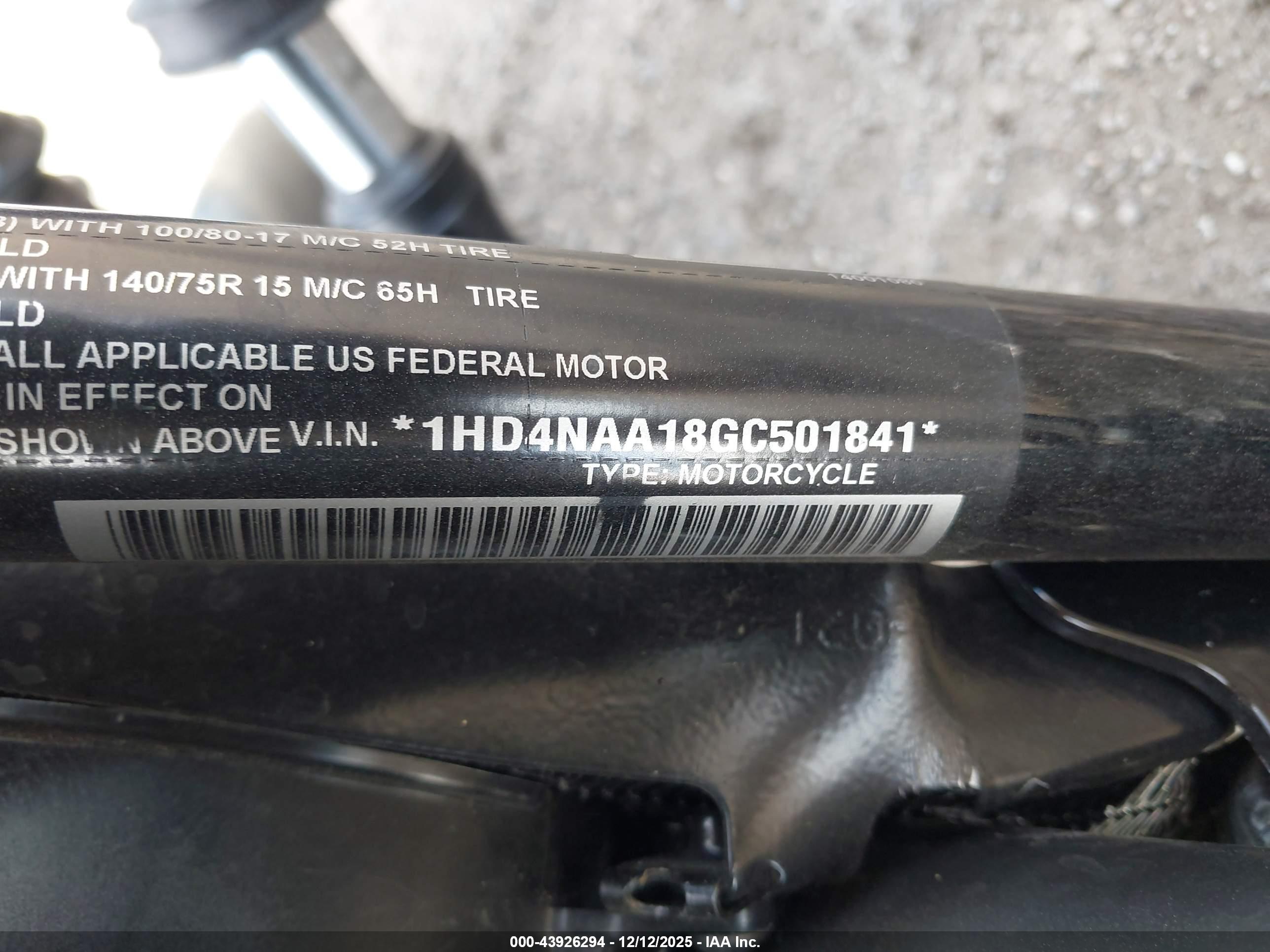 HARLEY-DAVIDSON XG500 image 10