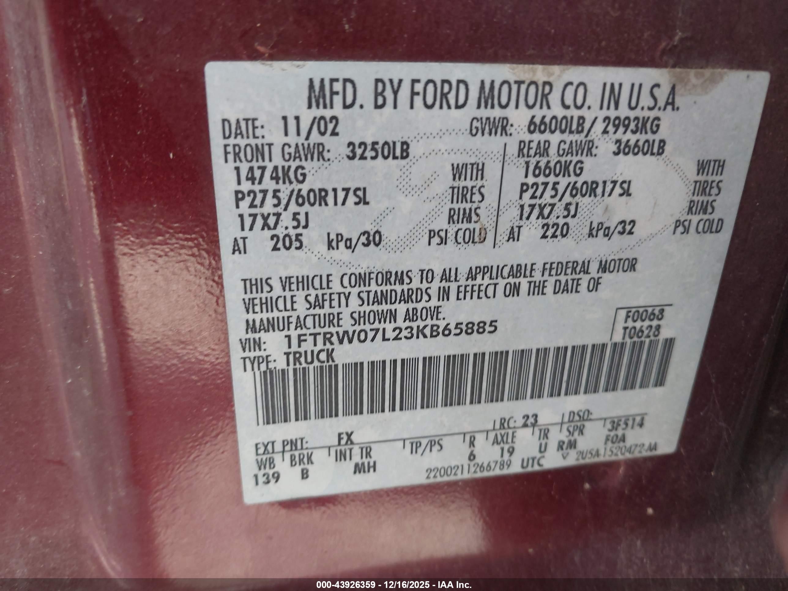 FORD F-150 image 9