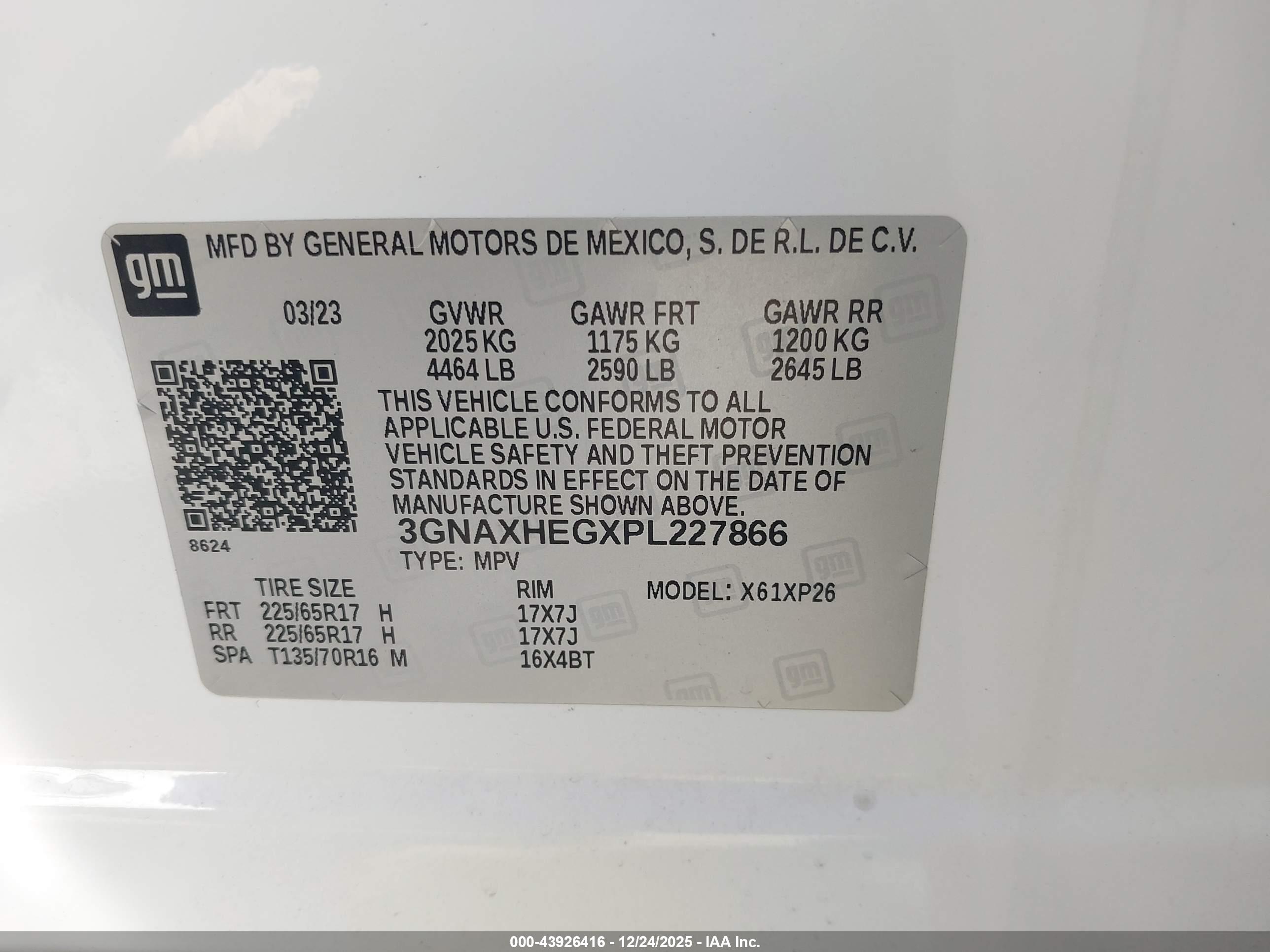 CHEVROLET EQUINOX image 9