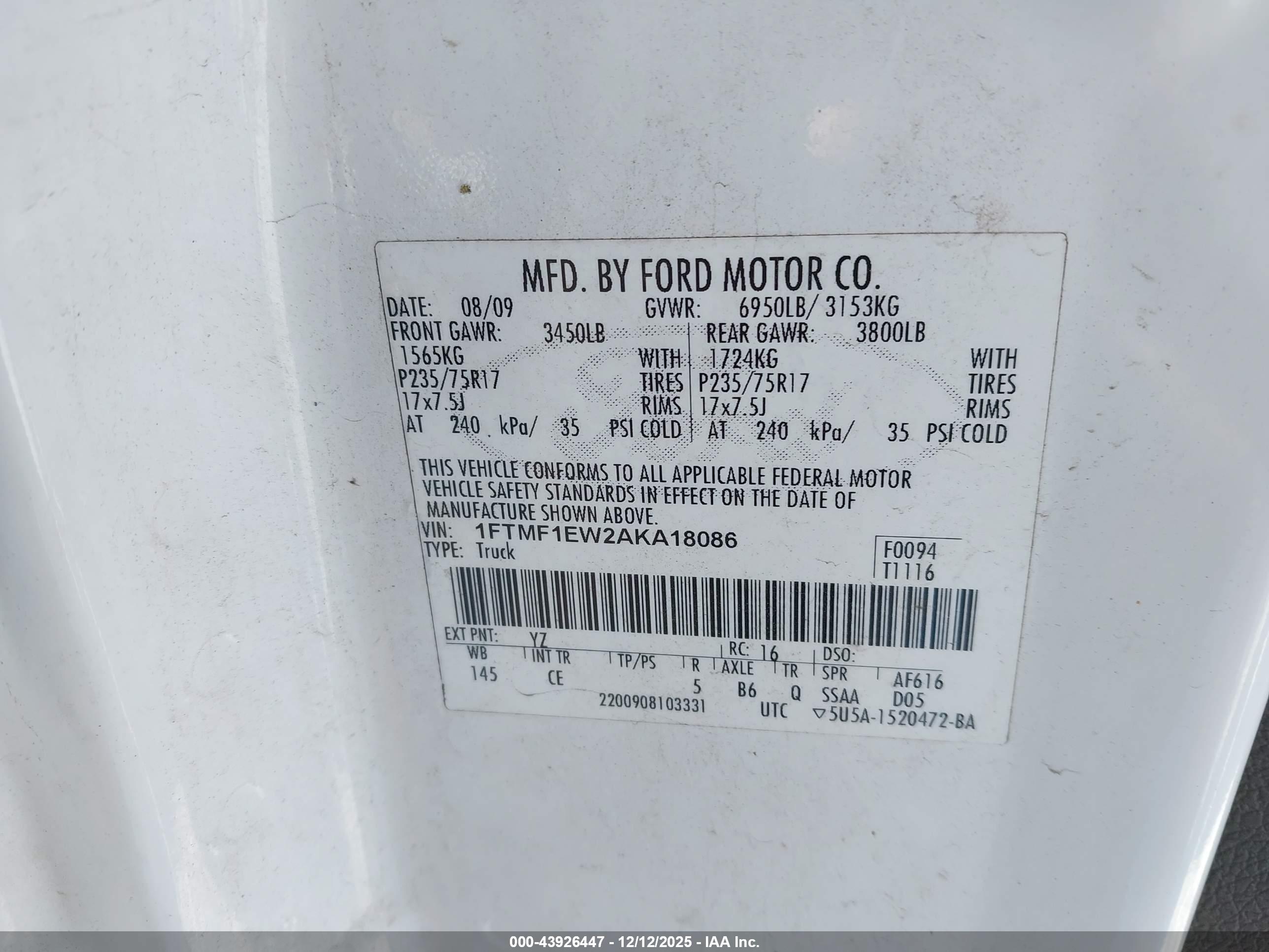 FORD F-150 image 9