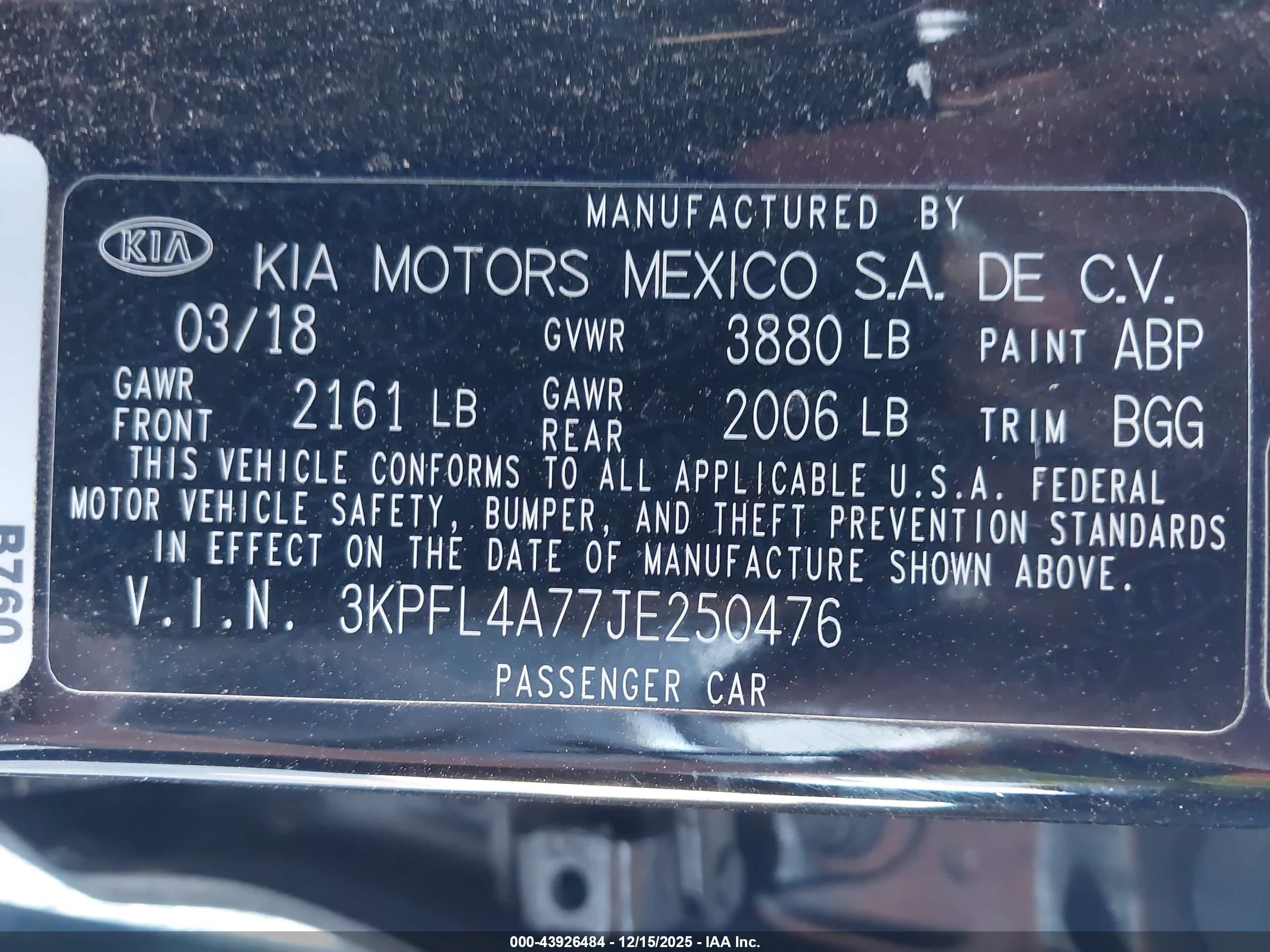 KIA FORTE image 9