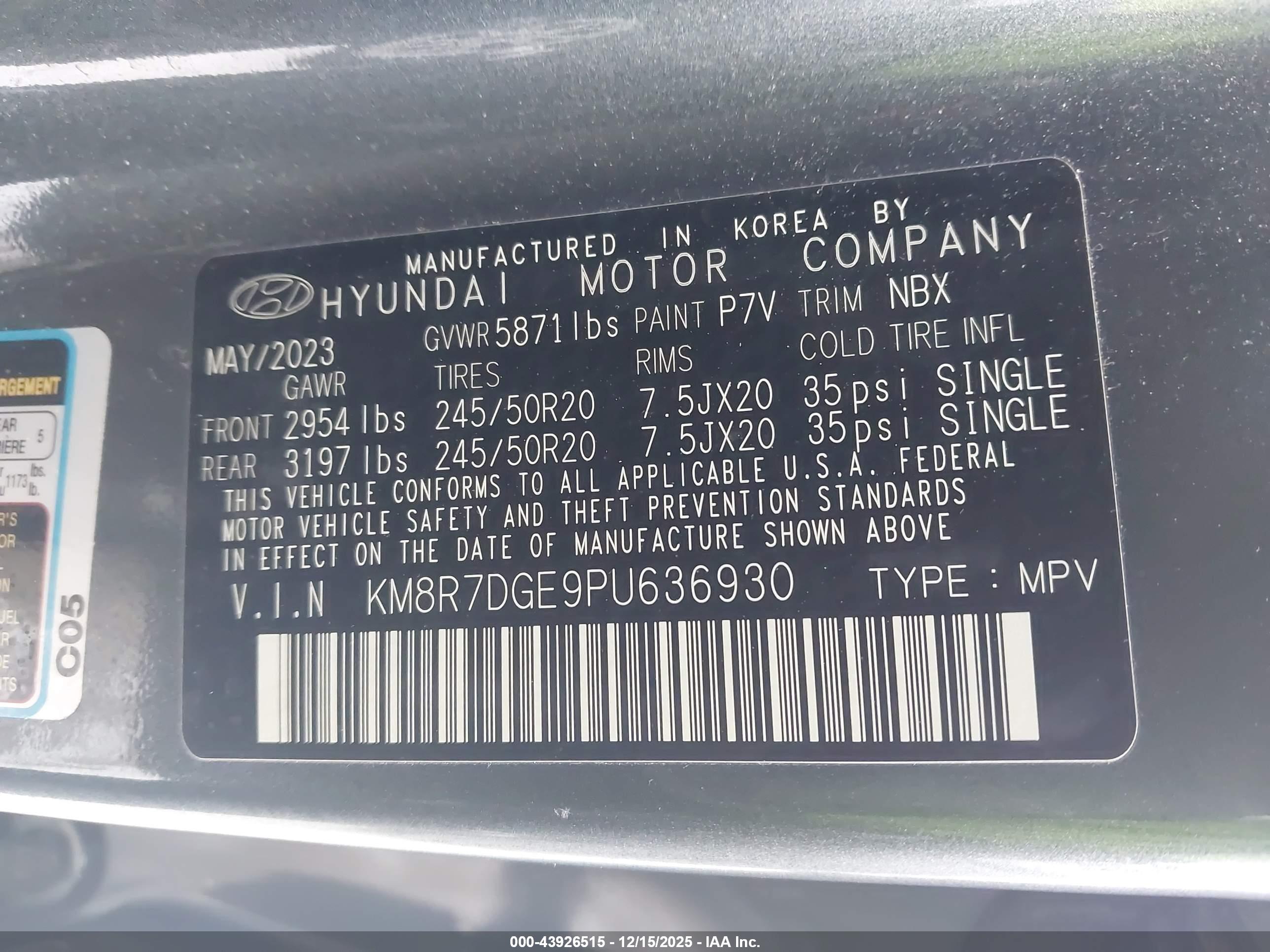 HYUNDAI PALISADE image 9