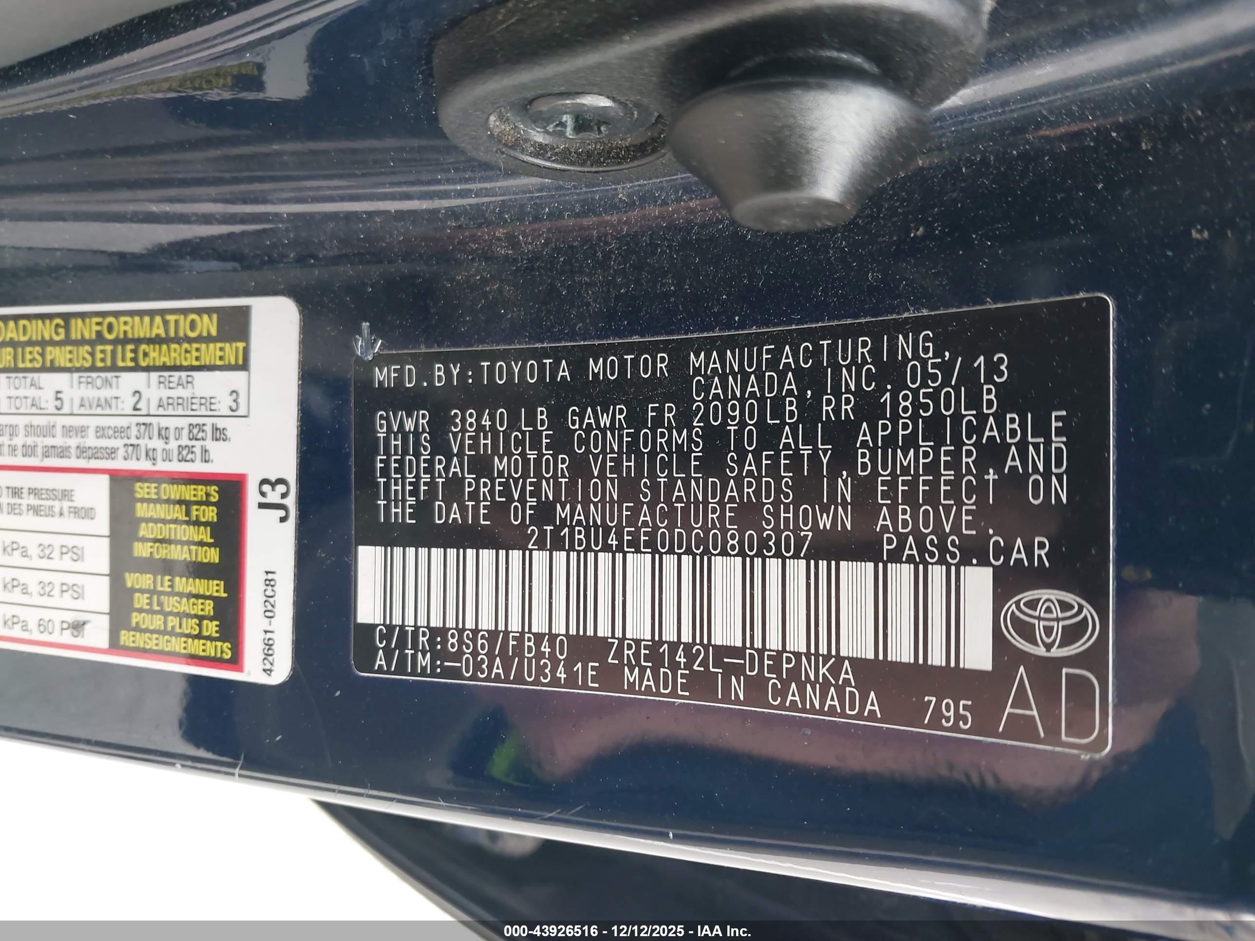 TOYOTA COROLLA image 9