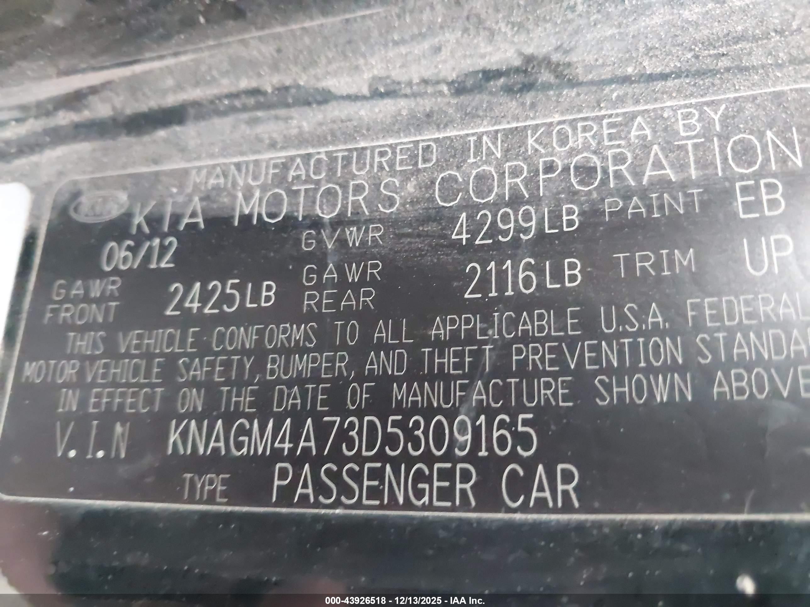 KIA OPTIMA image 9