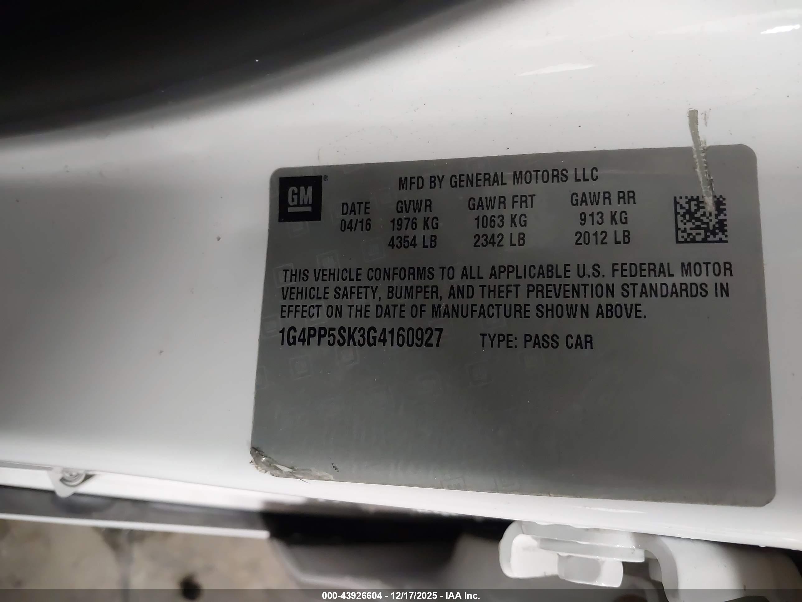 BUICK VERANO image 9