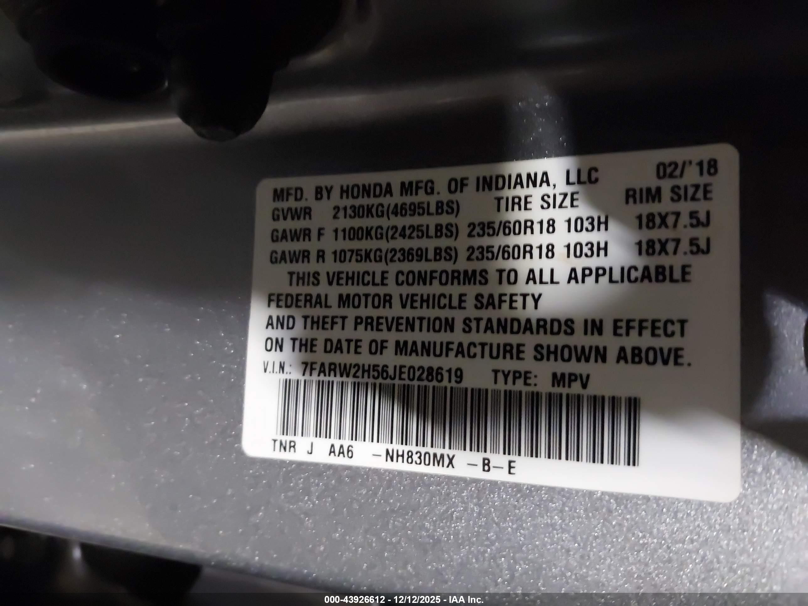 HONDA CR-V image 9
