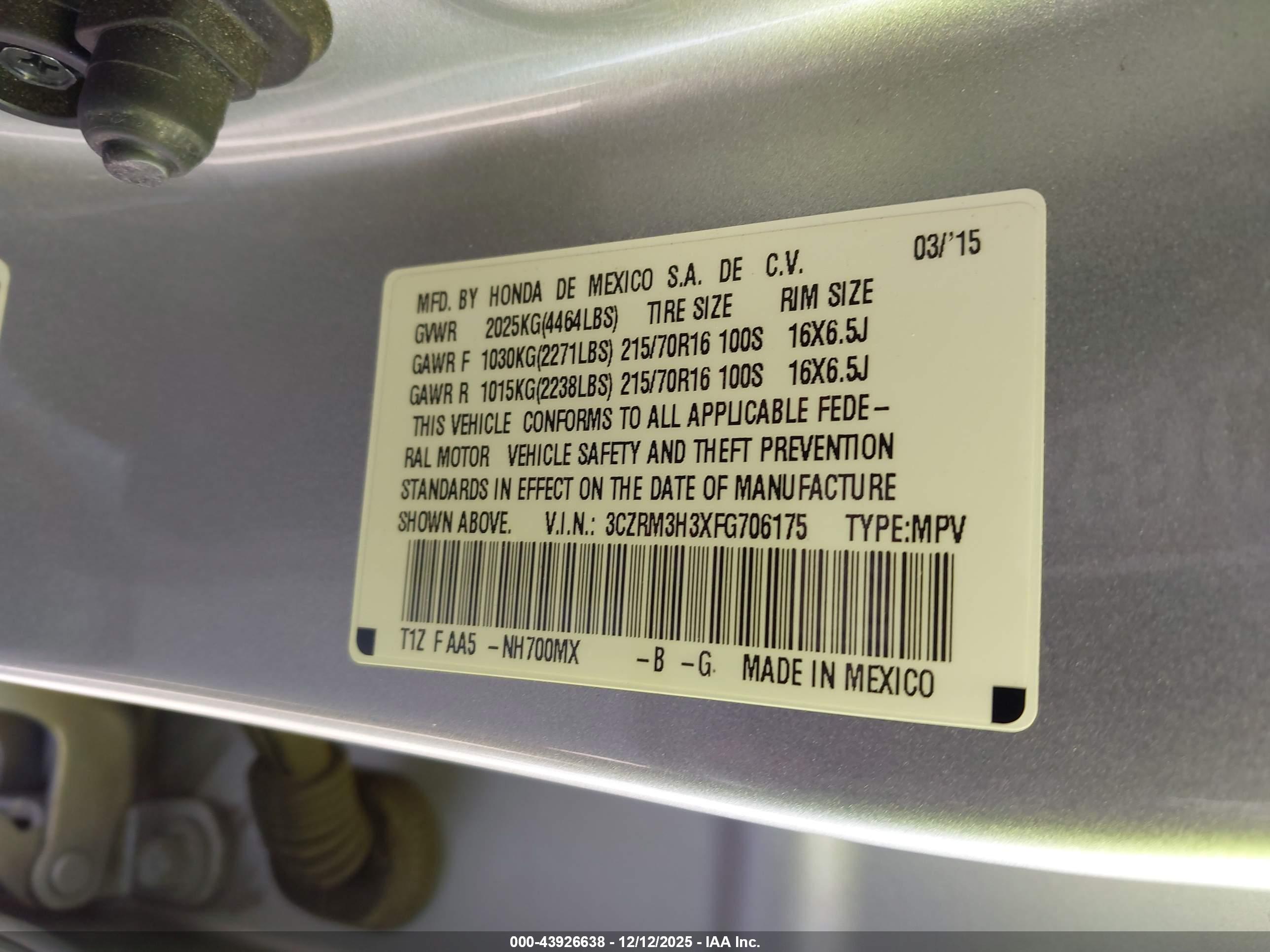 HONDA CR-V image 9